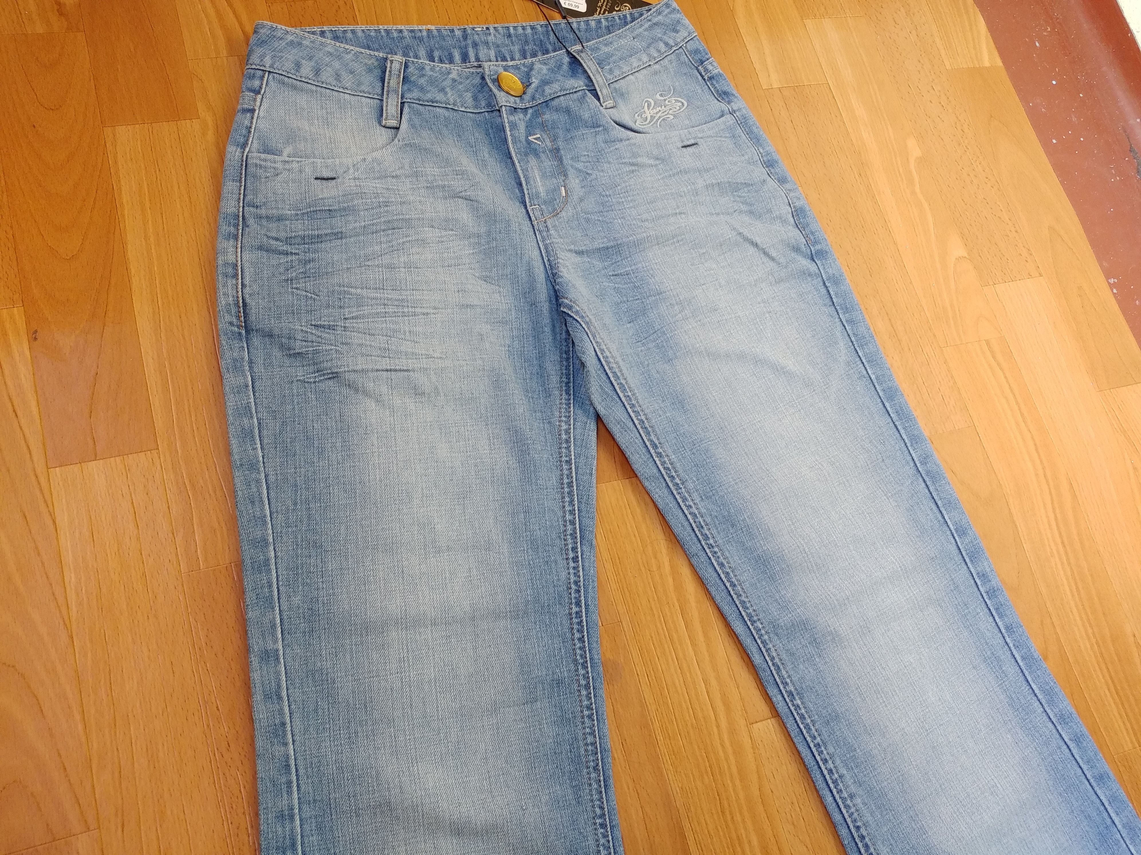 Karl Kani Womens KARL KANI jeans, blue vintage baggy Kani Ladies W 26 Size 26" / US 2 / IT 38 - 8 Thumbnail