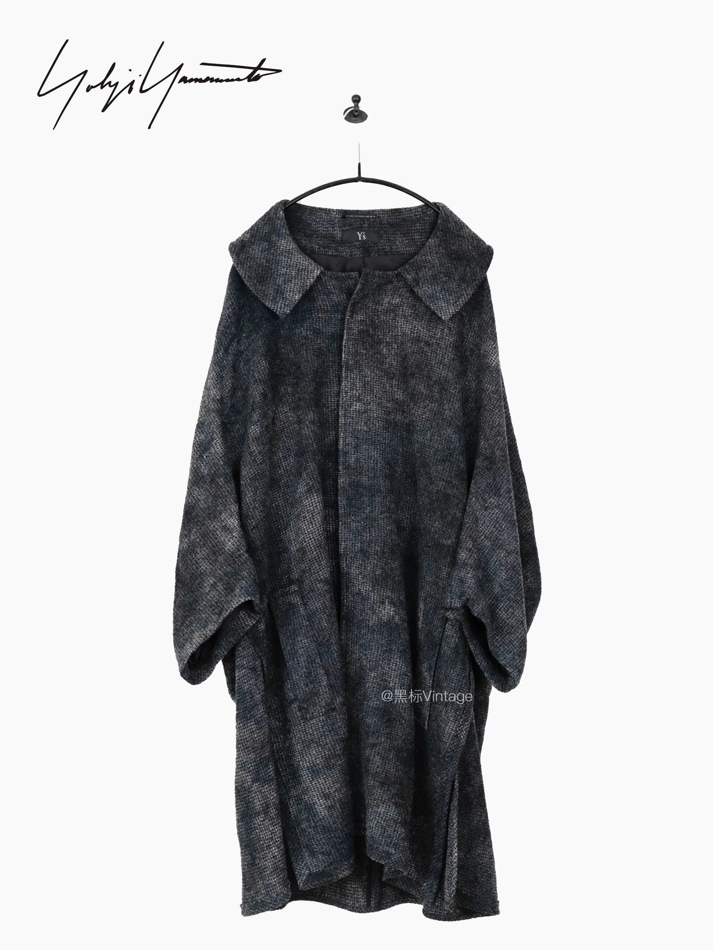Yohji Yamamoto Yohji Yamamoto Y's 18 Ink-Wash Witch Coat Women Size XS / US 0-2 / IT 36-38 - 1 Thumbnail