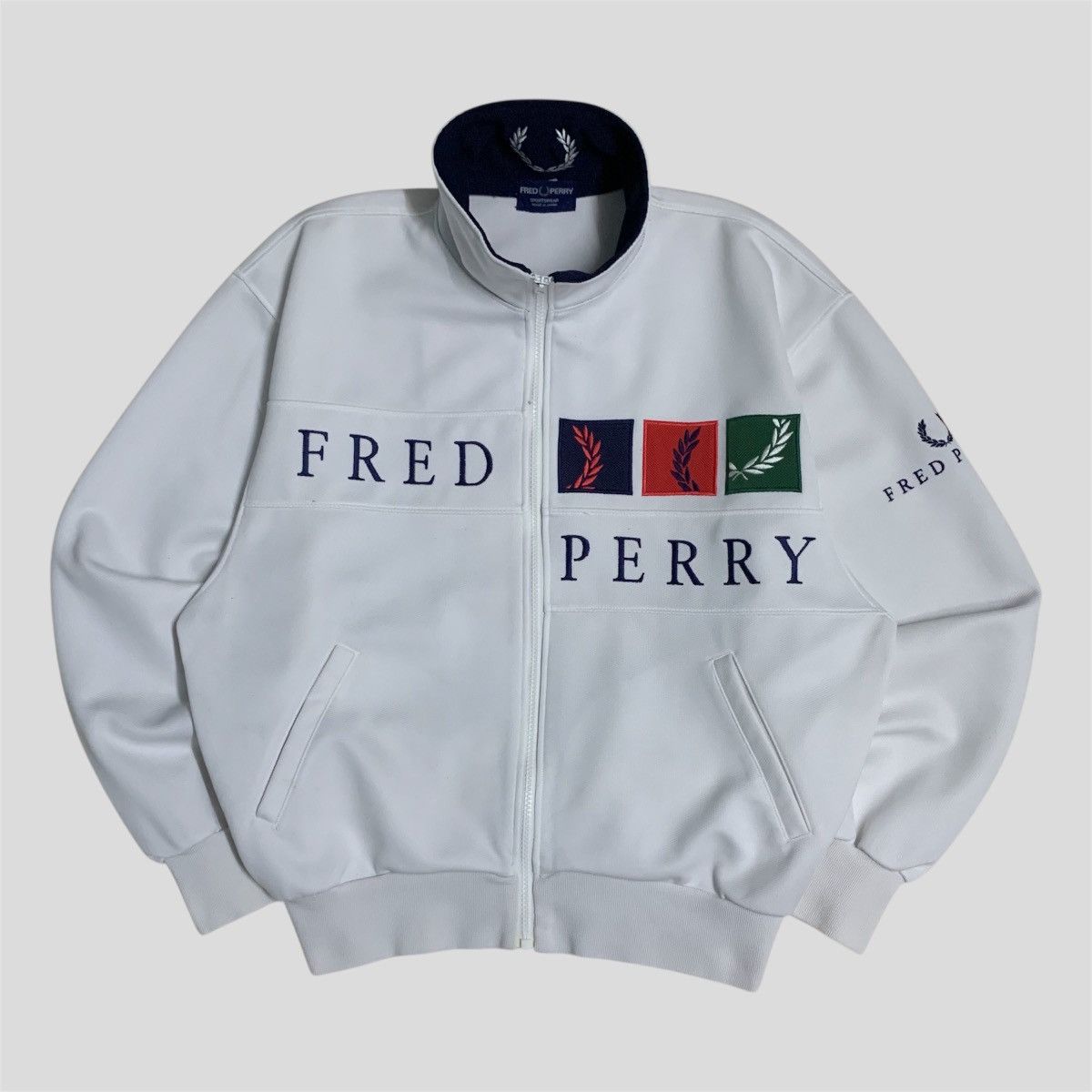 Fred Perry Fred Perry Tracktop Size US S / EU 44-46 / 1 - 1 Thumbnail