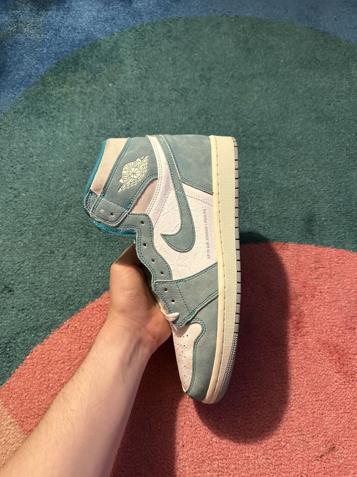 Jordan Brand Air Jordan 1 Retro High OG Turbo Green Size US 11.5 / EU 44-45 - 11 Thumbnail
