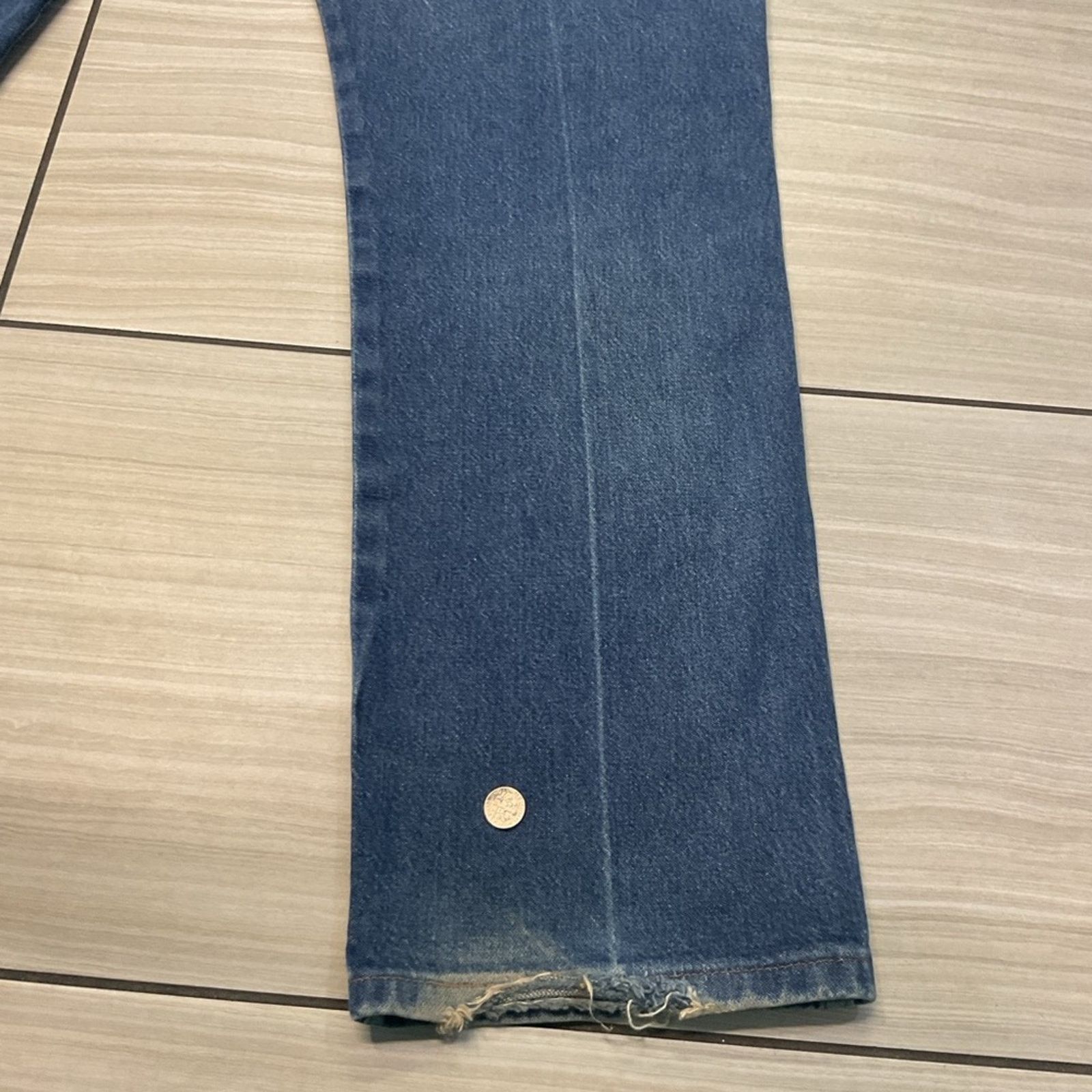 Wrangler Vintage 90s Wrangler Distressed Jeans Size US 40 / EU 56 - 11 Thumbnail