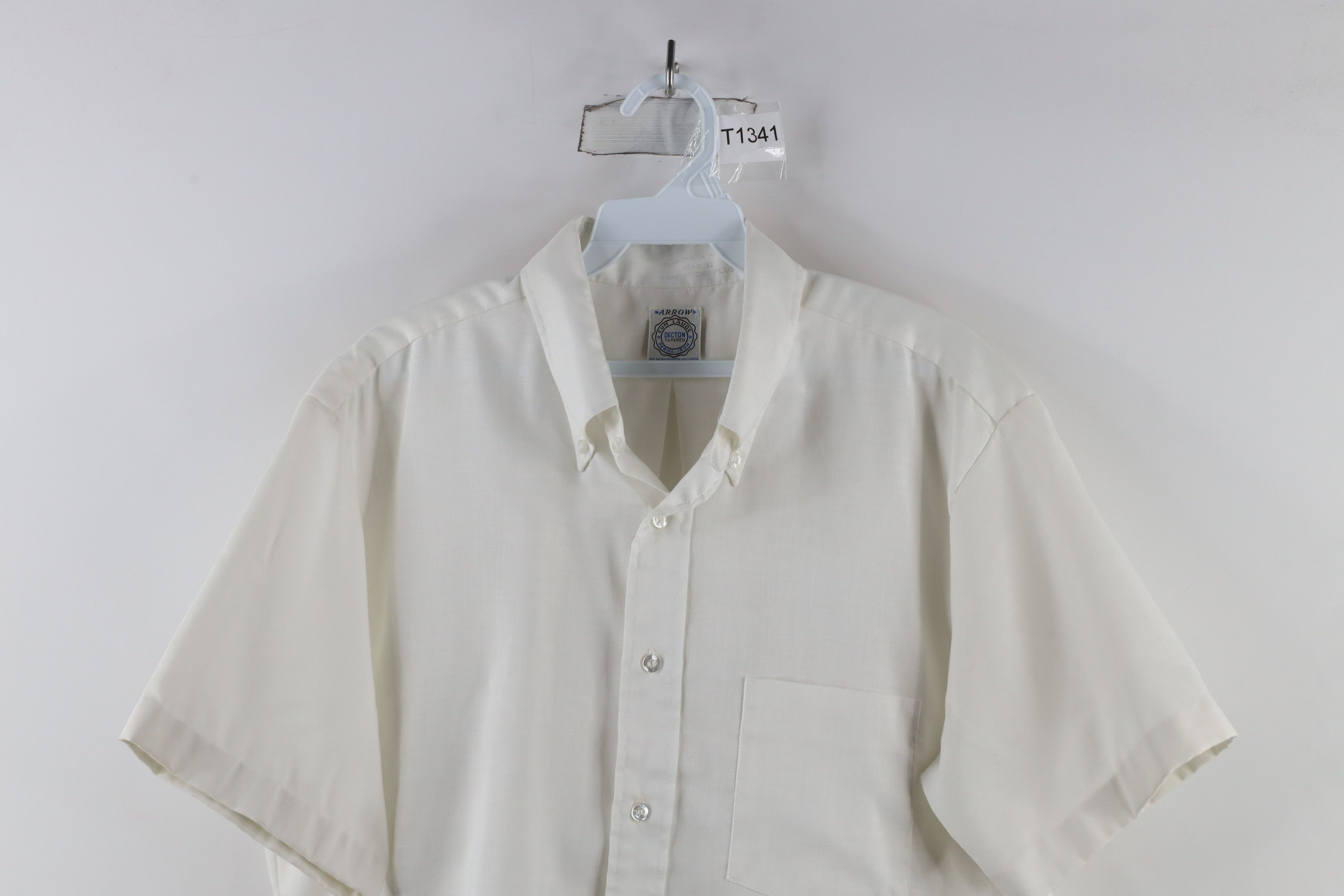 Vintage Vintage 50s 60s Streetwear Short Sleeve Button Shirt USA Size US M / EU 48-50 / 2 - 2 Thumbnail
