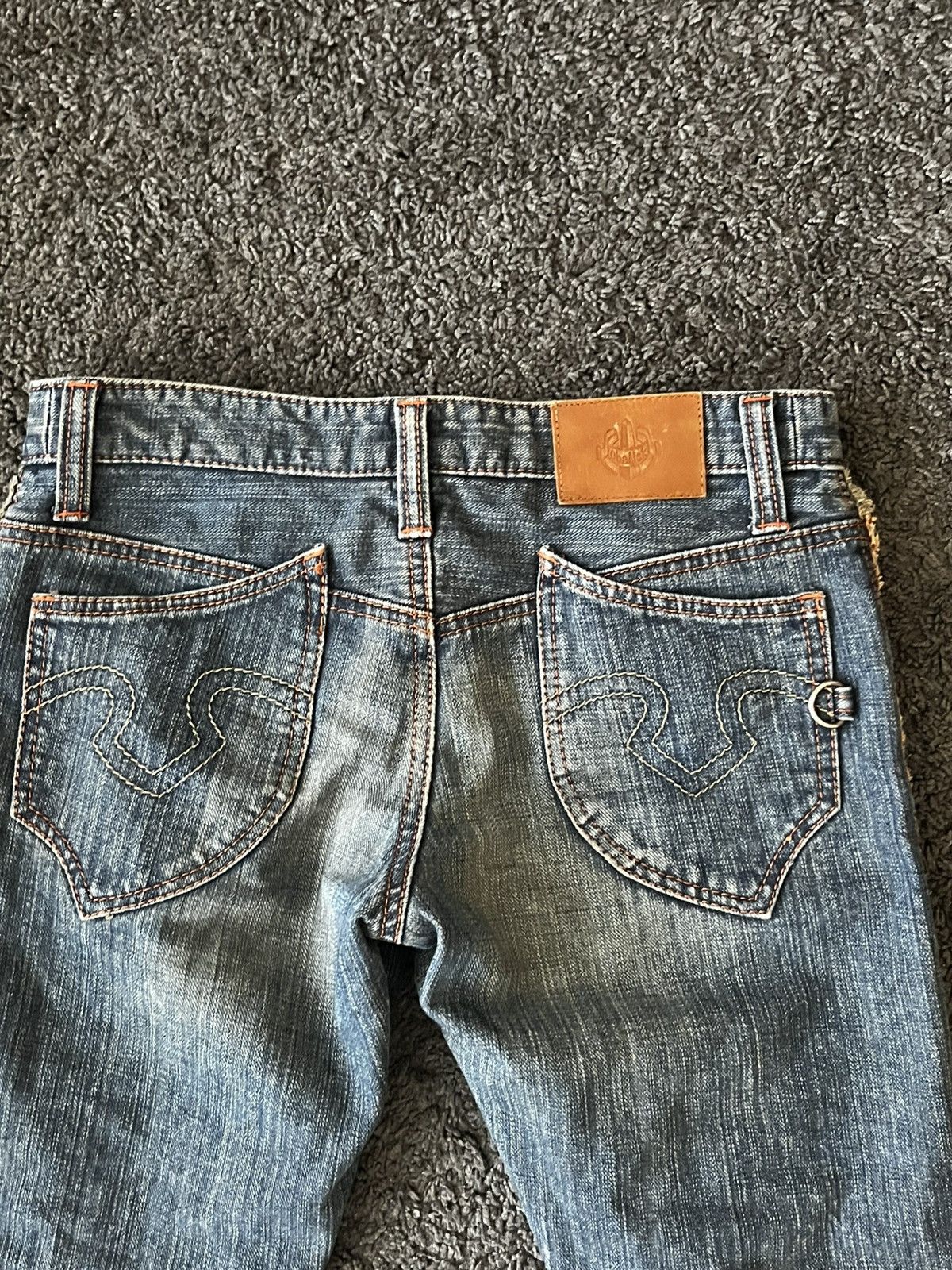 Obelisk Obelisk SS06 mudwashed fringe denim Size US 27 - 7 Thumbnail