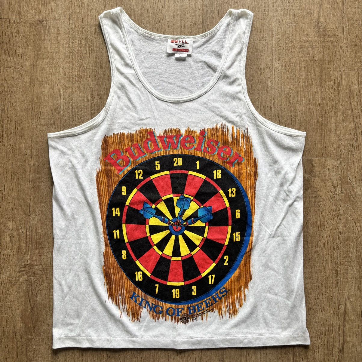 Budweiser × Vintage Vintage Single Stitch Budweiser Tank Top Size US L / EU 52-54 / 3 - 1 Thumbnail