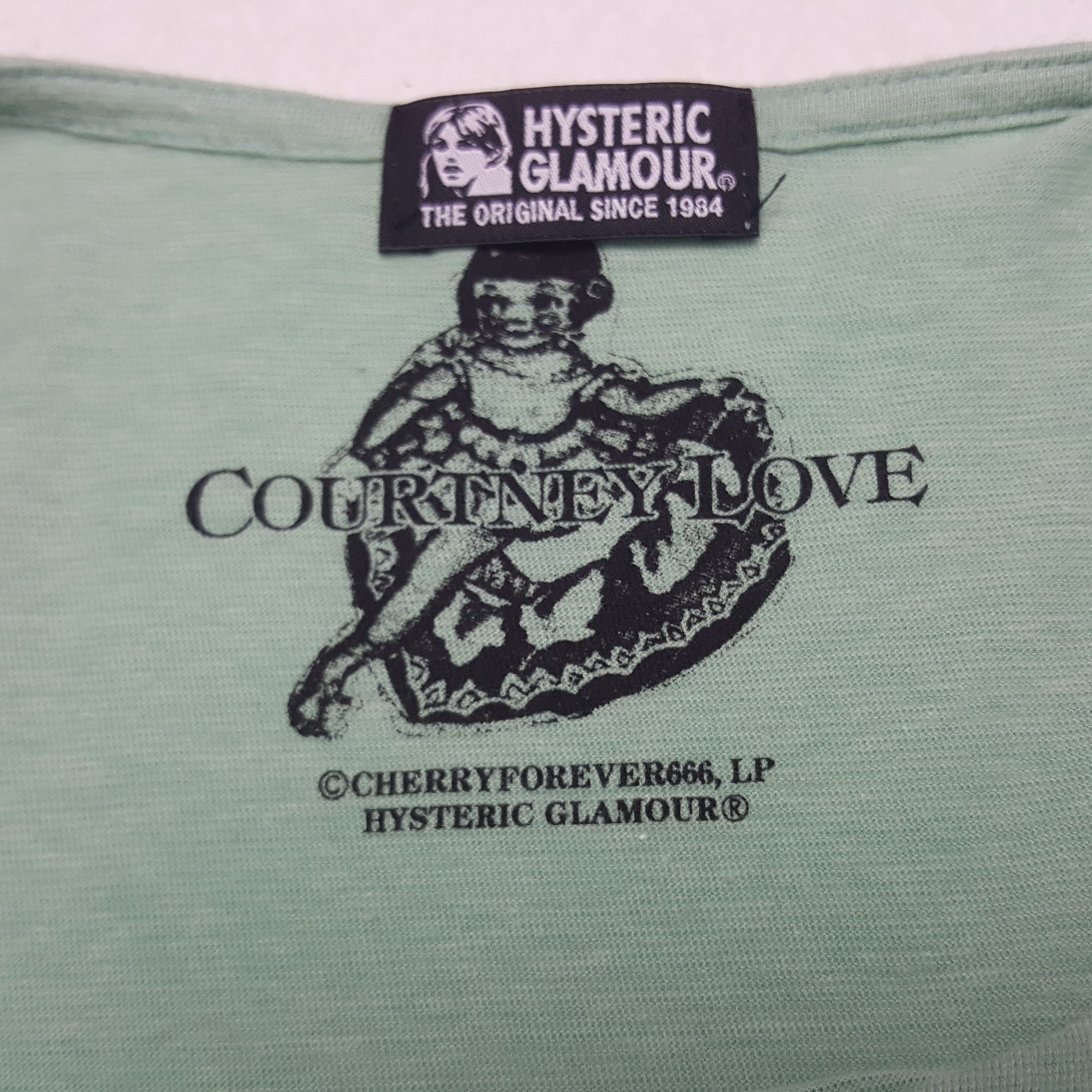 Hysteric Glamour × Japanese Brand × Vintage Vintage Hysteric Glamour x Courteney Love Tshirt Size M / US 6-8 / IT 42-44 - 6 Thumbnail