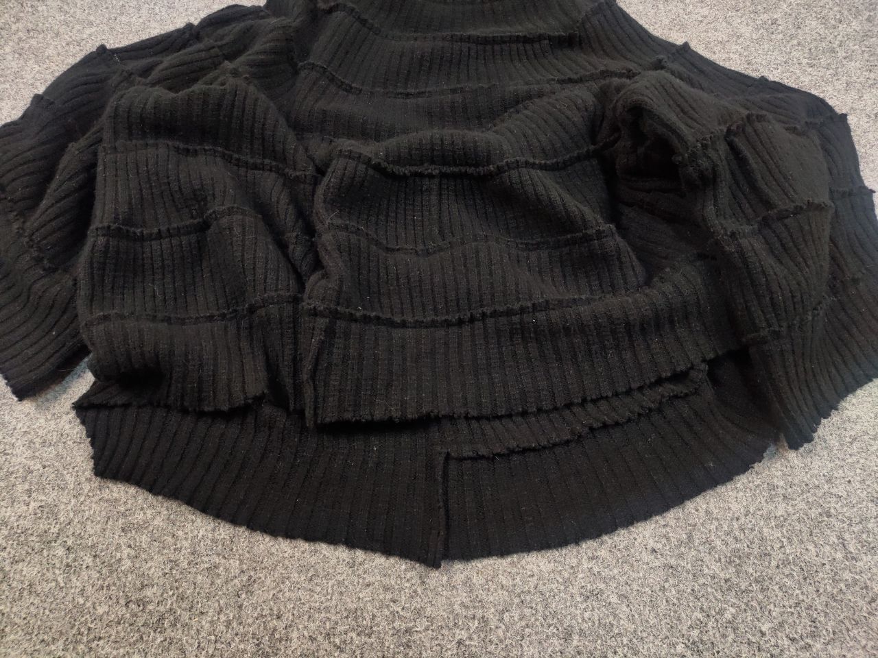 Yohji Yamamoto Vintage 90s Y's Yohji Yamamoto Knit Poncho Oversized Sweater Size M / US 6-8 / IT 42-44 - 6 Thumbnail
