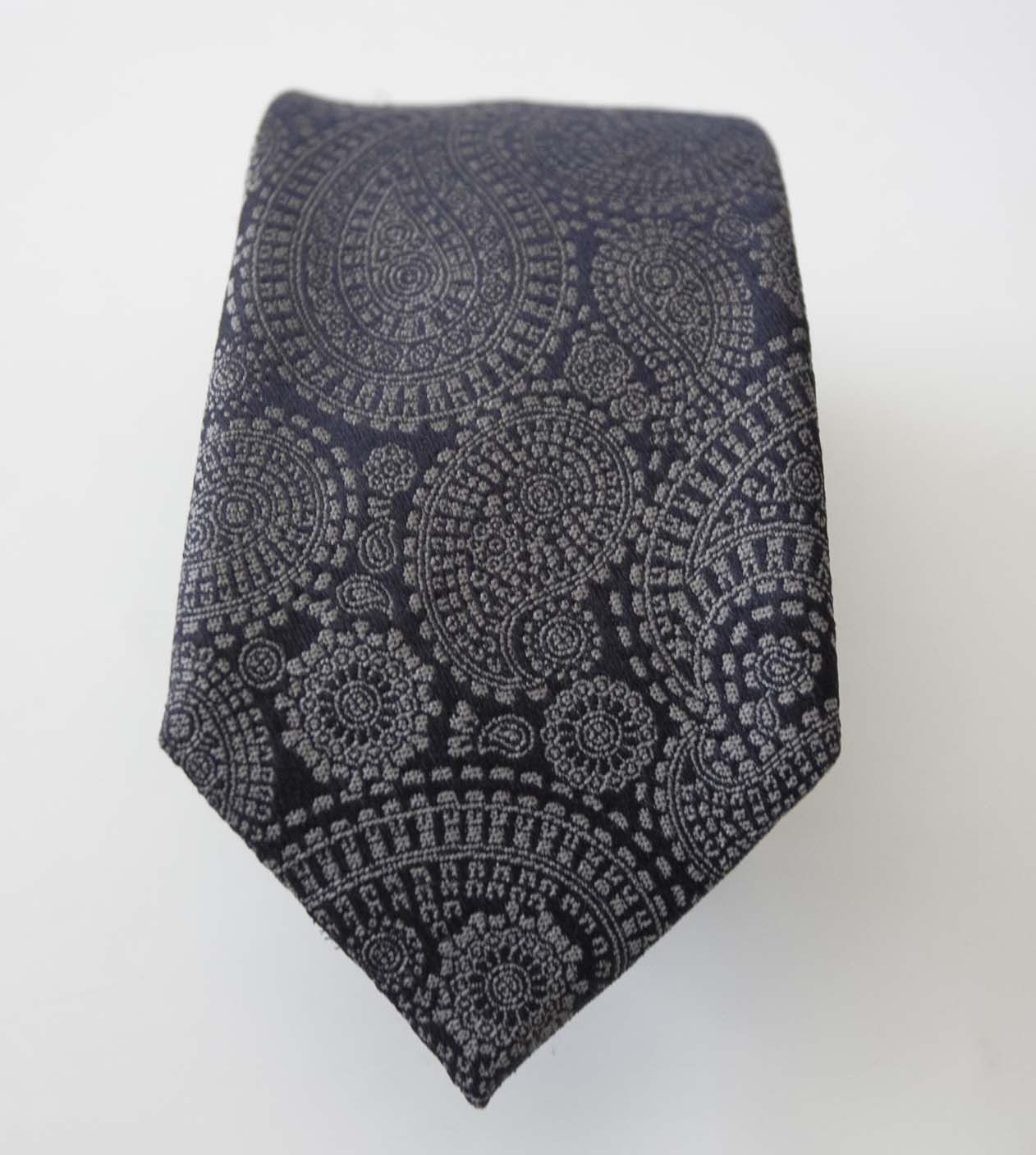 Z Zegna Z Zegna Tie Silk / Polyester Paisley Made in Italy Size ONE SIZE - 1 Thumbnail