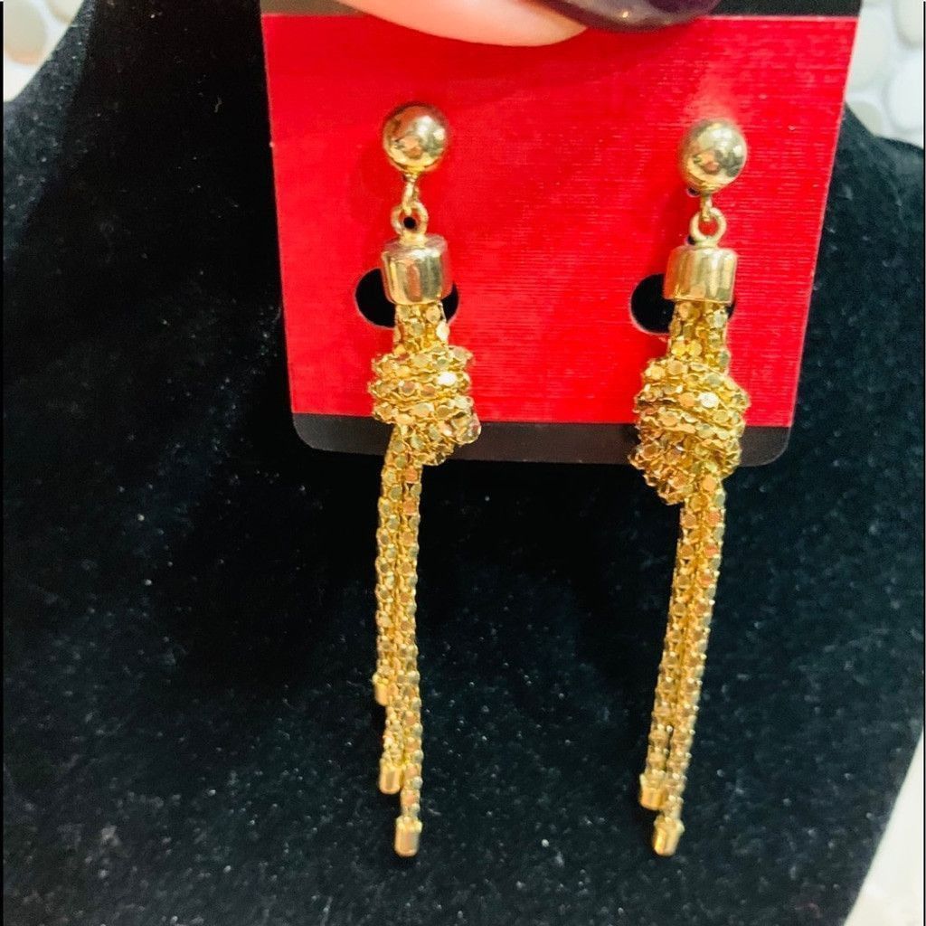 Other SALE !!Sterling Silver 14k Gold Plated BN Earrings Size ONE SIZE - 5 Thumbnail