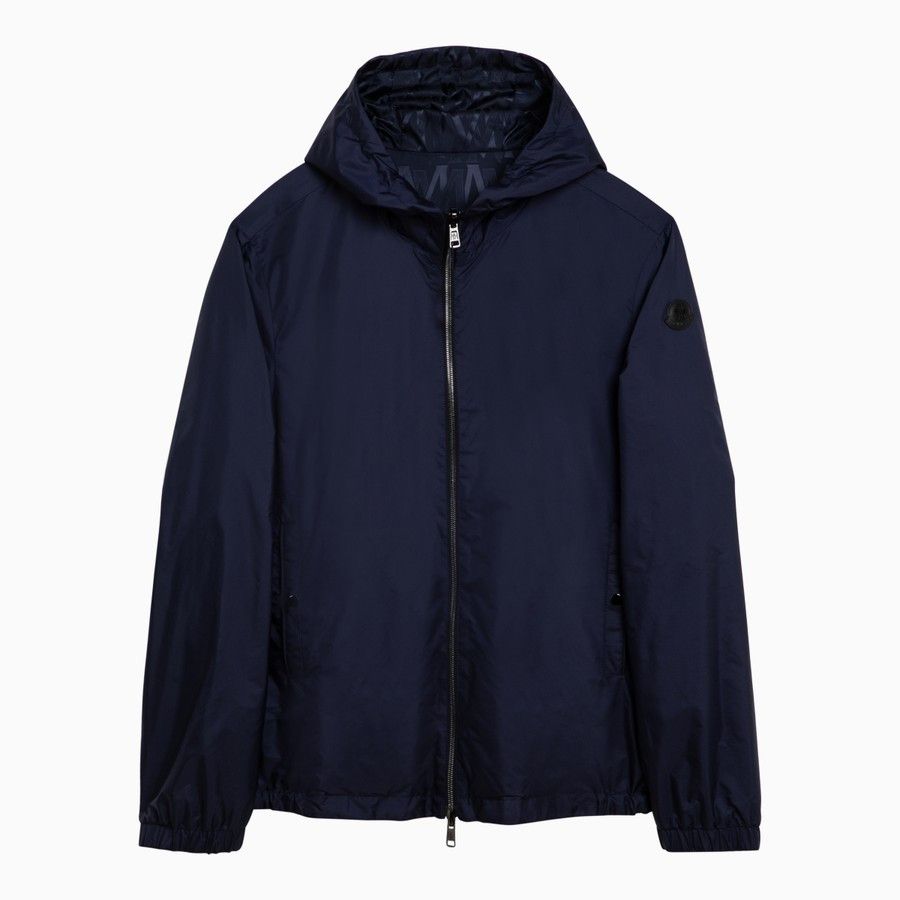 image of Moncler O1D2Blof0424 Reversible Jacket In Navy Blue, Men's (Size XL)