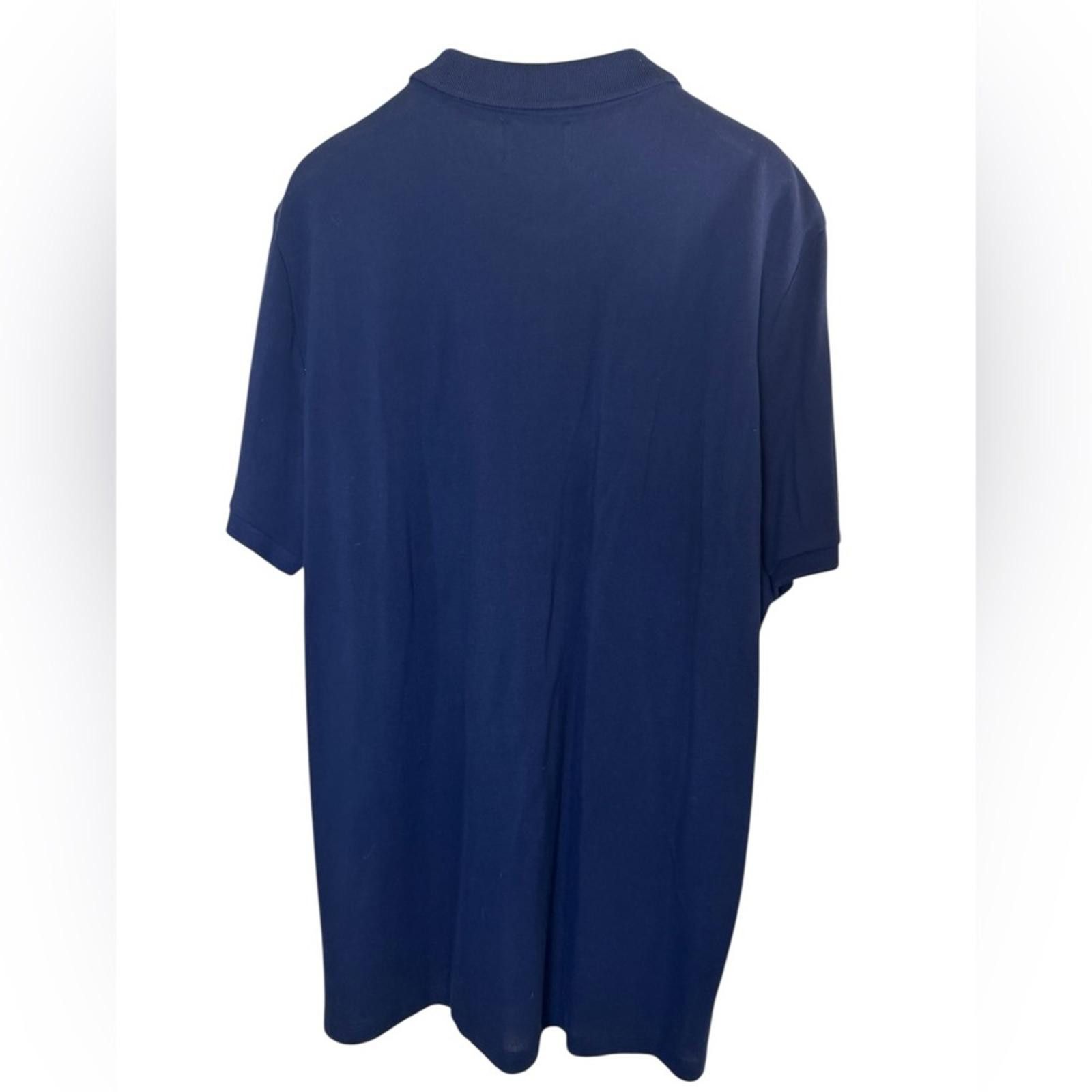 PIOMBO Piombo Italy Men's Pima Cotton Navy Blue Polo Shirt sz XXL Size US XXL / EU 58 / 5 - 2 Thumbnail