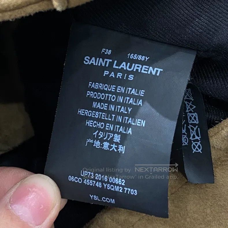 Saint Laurent Paris Saint Laurent Paris Real Leather Fringe Biker Jacket Size XS / US 0-2 / IT 36-38 - 5 Thumbnail