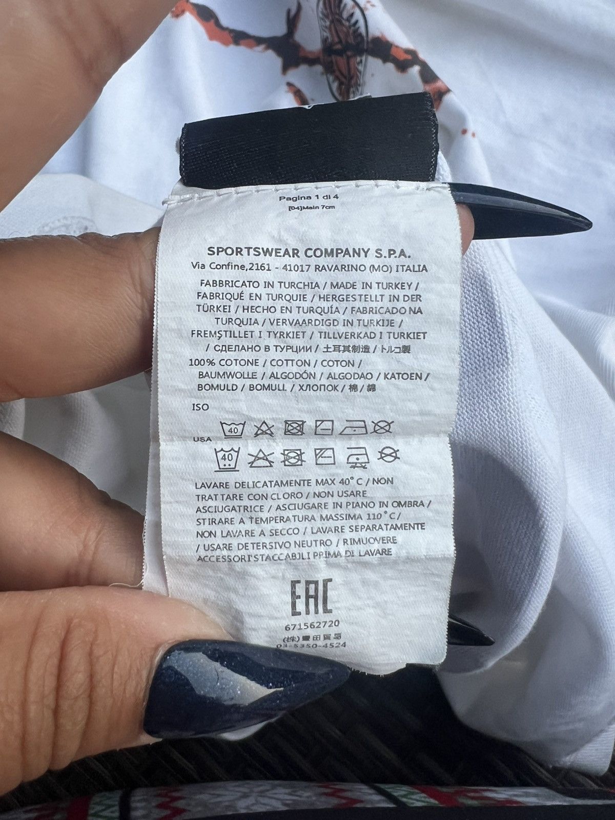 Stone Island STONE ISLAND Graphic T-Shirt Size US M / EU 48-50 / 2 - 10 Thumbnail