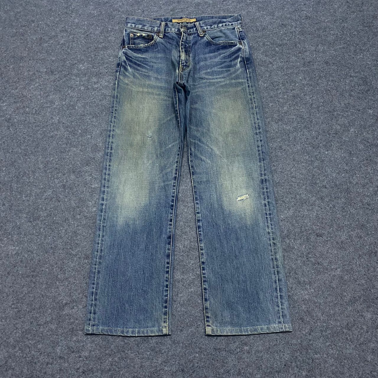 If Six Was Nine 💥Best Offer💥Vintage Uniqlo Original Basic Denim Size US 31 - 1 Thumbnail