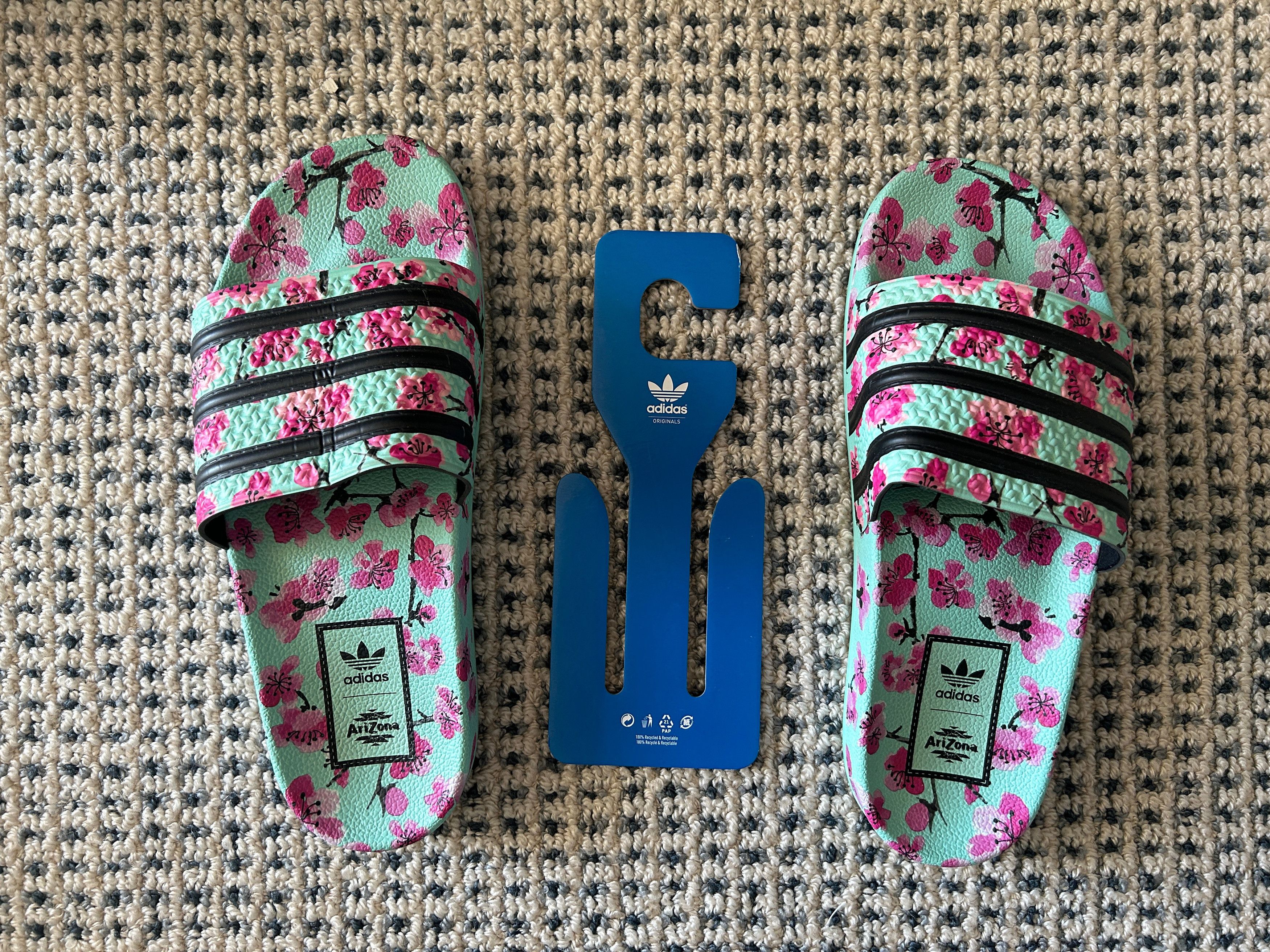 Adidas Adilette Arizona Green Tea Slides