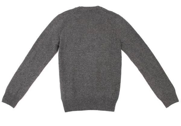 Comme des Garcons Comme Des Garcons Grey Retro Fake Two-Piece Knit Top Size S / US 4 / IT 40 - 3 Thumbnail