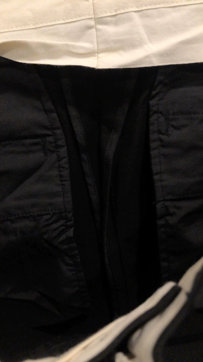 Alexander McQueen Alexander McQUEEN Men's black long pants. They feature a de Size US 30 / EU 46 - 8 Thumbnail