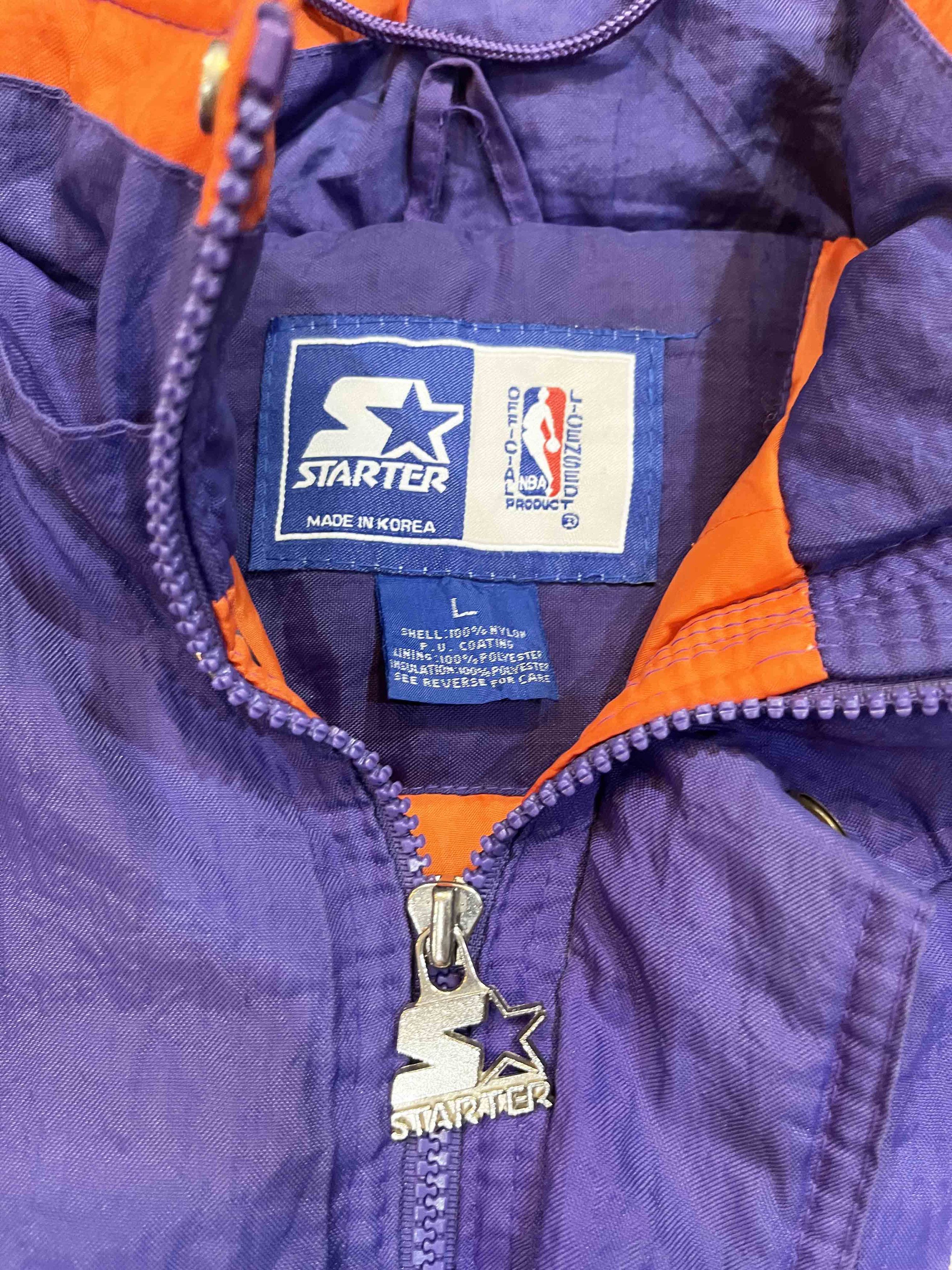NBA × Starter × Vintage Vintage Starter NBA Phoenix Suns Hoodie Full Zip Jacket Size US L / EU 52-54 / 3 - 3 Thumbnail