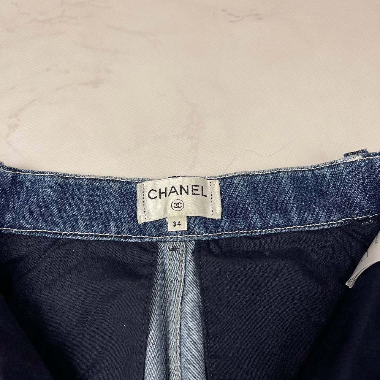 Chanel Chanel Paris Denim Jeans Blue Size 34 Size 34" / US 12 / IT 48 - 5 Thumbnail