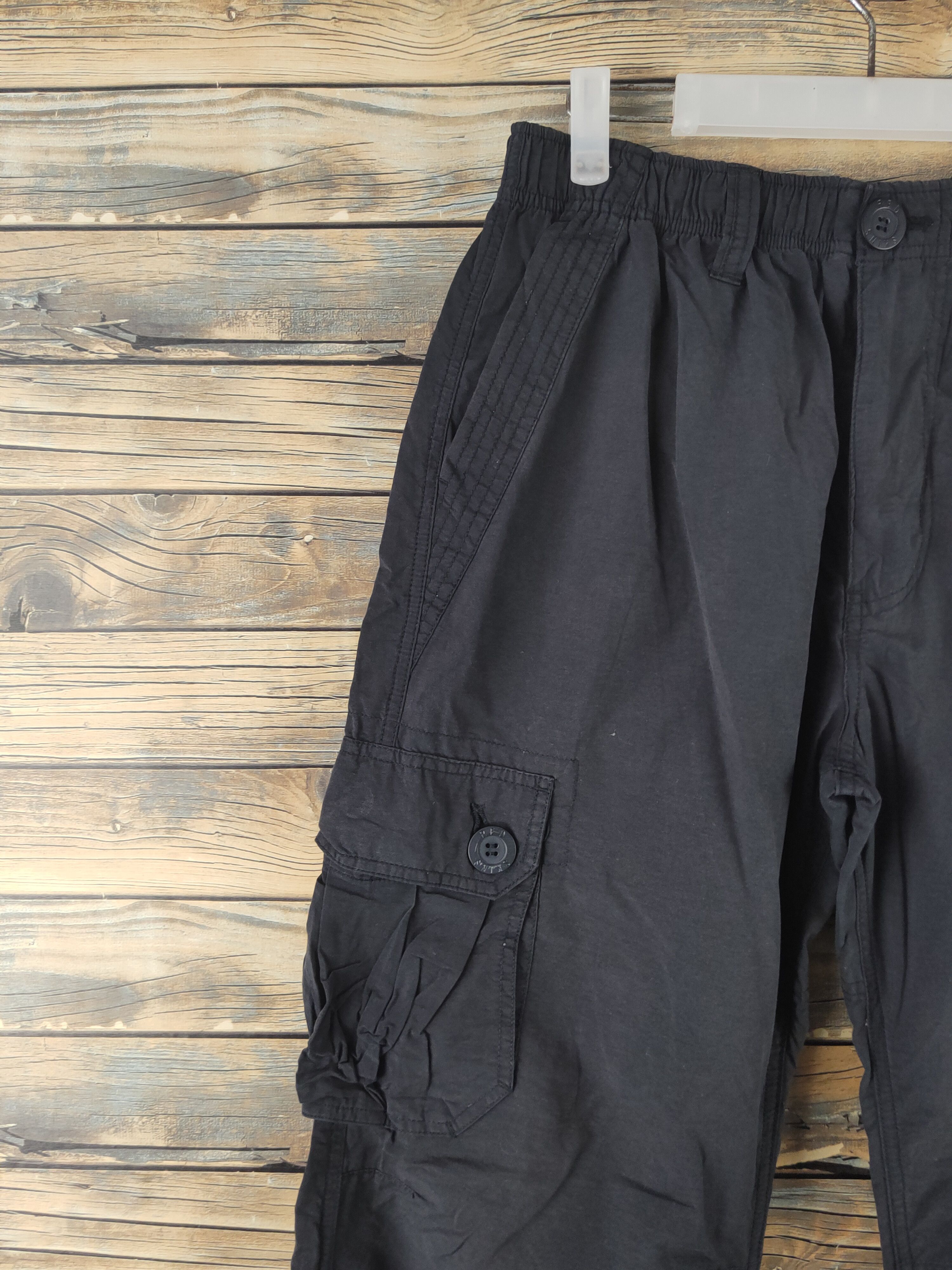 Japanese Brand DL Redskins Black Multipocket Cargo Pants #1925 Size US 31 - 3 Thumbnail