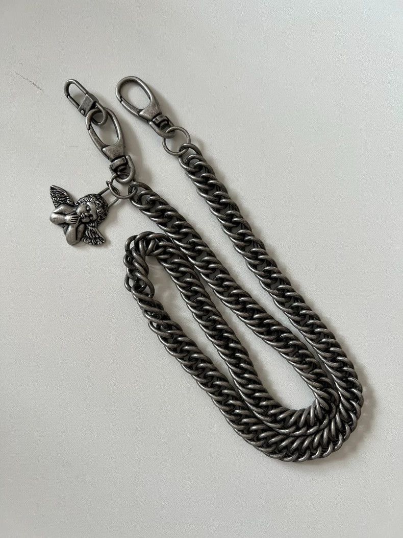 Vetements 18ss Angel Pants Chain Necklace Pendant