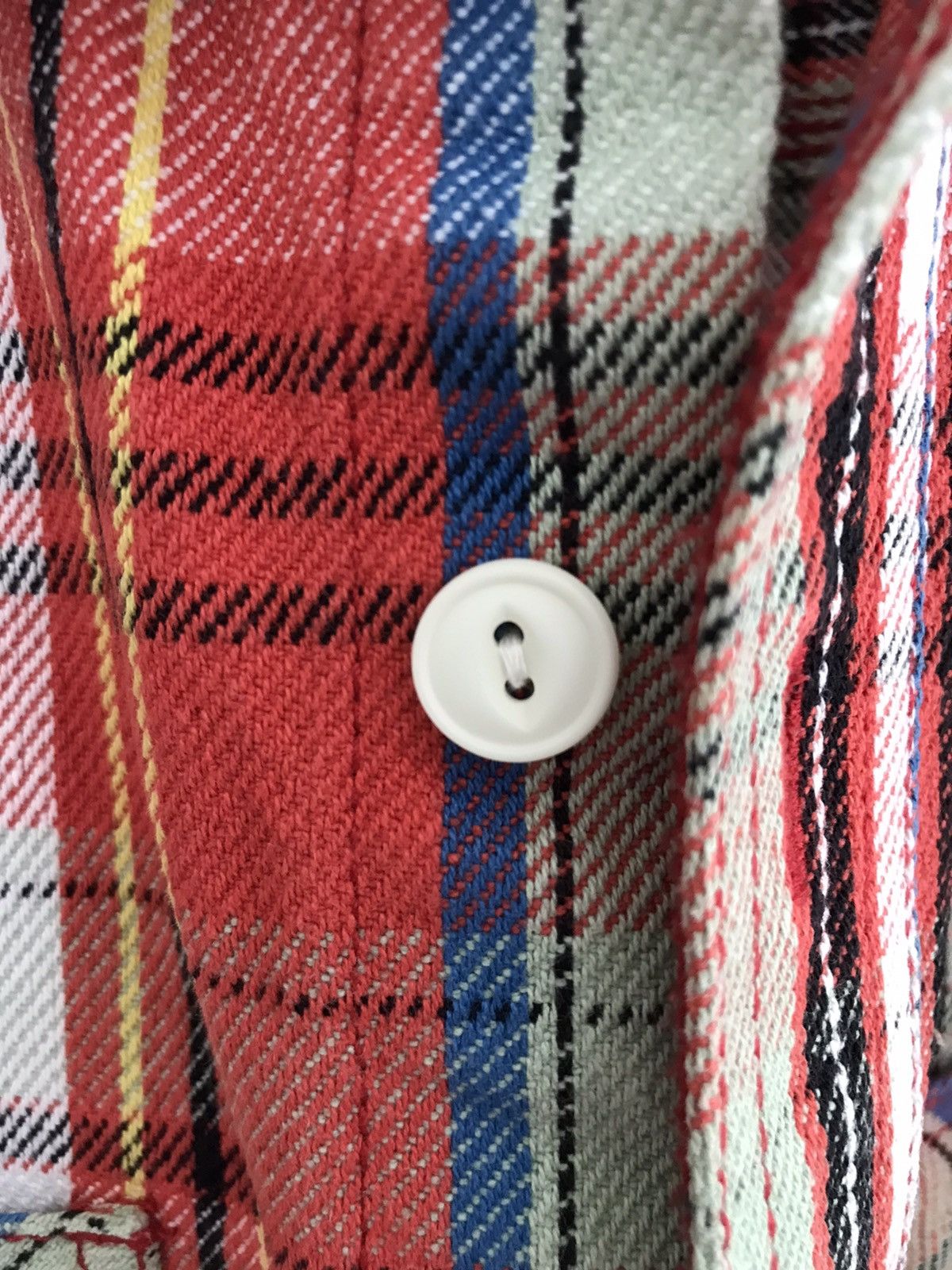 Japanese Brand KNACKERED by Houston Heavyweight Motorcycle Check Shirt Size US S / EU 44-46 / 1 - 17 Thumbnail