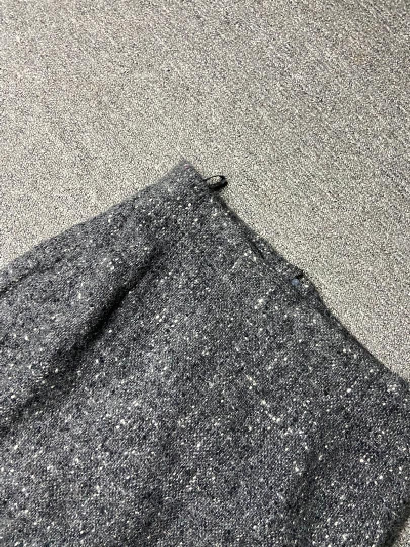Celine Celine Paris Tweed Pencil Skirt (172) Size 31" - 8 Thumbnail