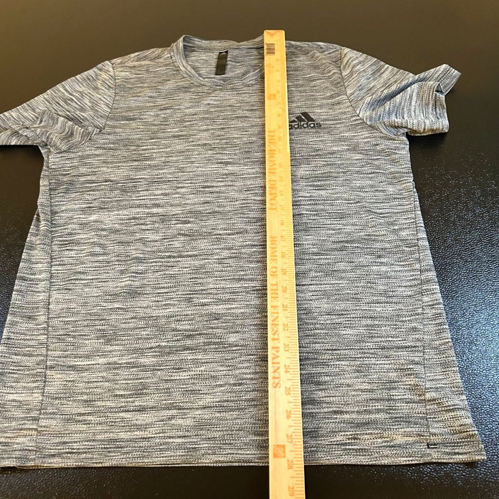 Adidas Adidas Performance T Shirt Mens Large Gray Space Dye Lightweight Athletic Shirt Mens Large Gray Space Dye Athletic Shirt Size US L / EU 52-54 / 3 - 5 Thumbnail