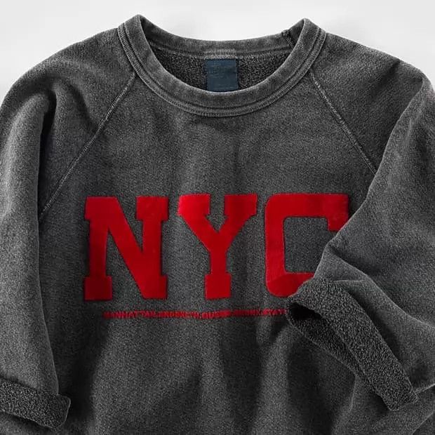 Vintage Vintage NYC Distressed Short Sleeve Tee Size US M / EU 48-50 / 2 - 2 Thumbnail