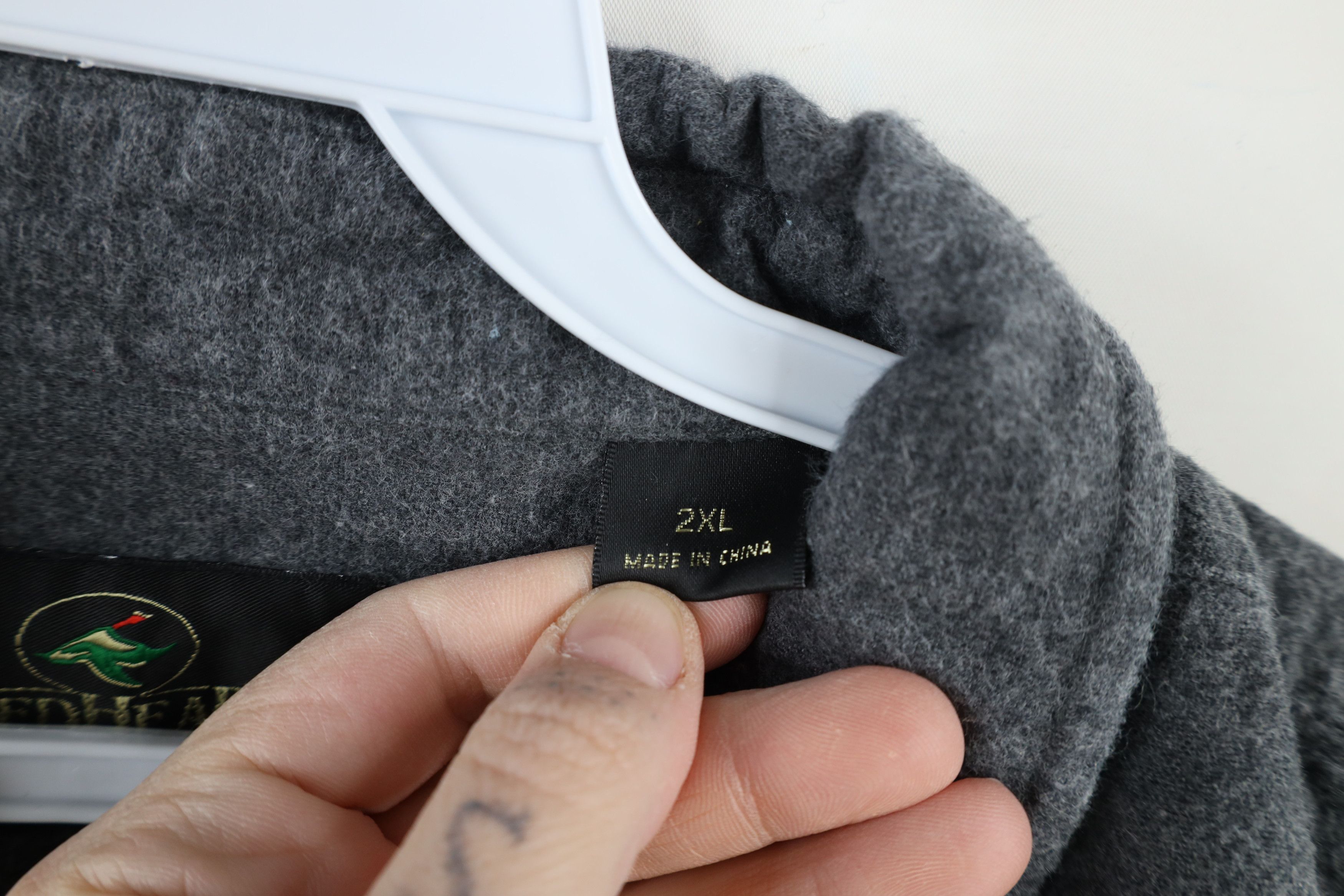 Vintage Vintage 90s Streetwear Heavyweight Cloth Button Shirt Size US XXL / EU 58 / 5 - 9 Thumbnail