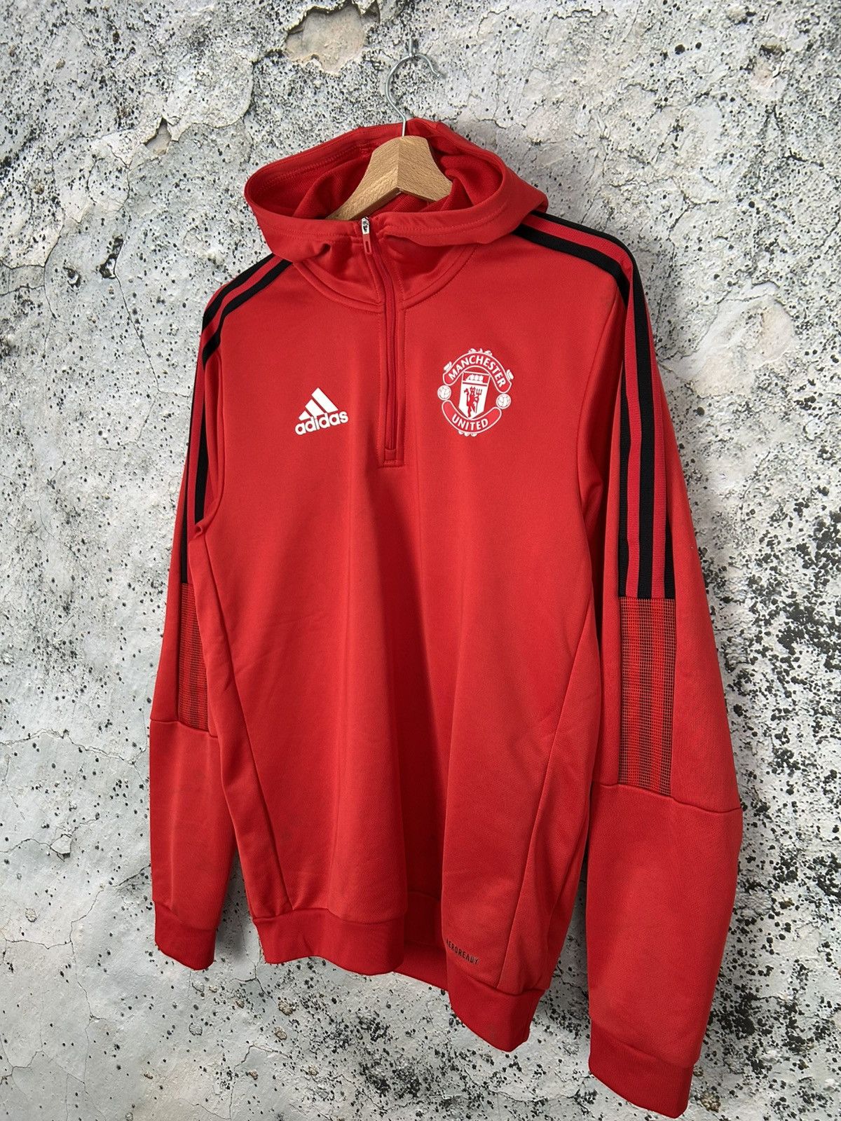 Adidas Manchester United Adidas Training Jersey Football Streetwear Size US S / EU 44-46 / 1 - 2 Thumbnail
