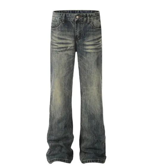 Japanese Brand American street retro washed distressed jeans y2k Size US 32 / EU 48 - 1 Thumbnail