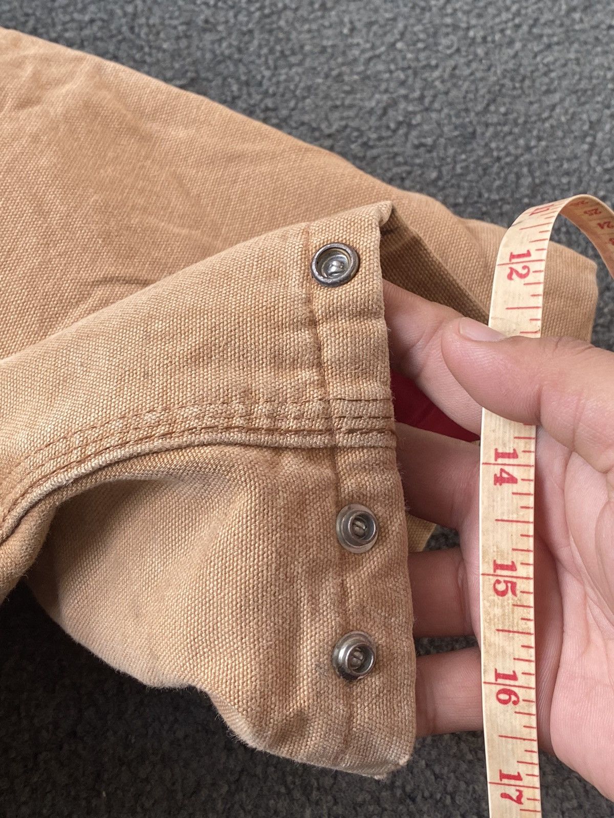 Carhartt × Vintage VINTAGE 1996 CARHARTT LINNED BIBOVERALL Size US 44 / EU 60 - 20 Thumbnail