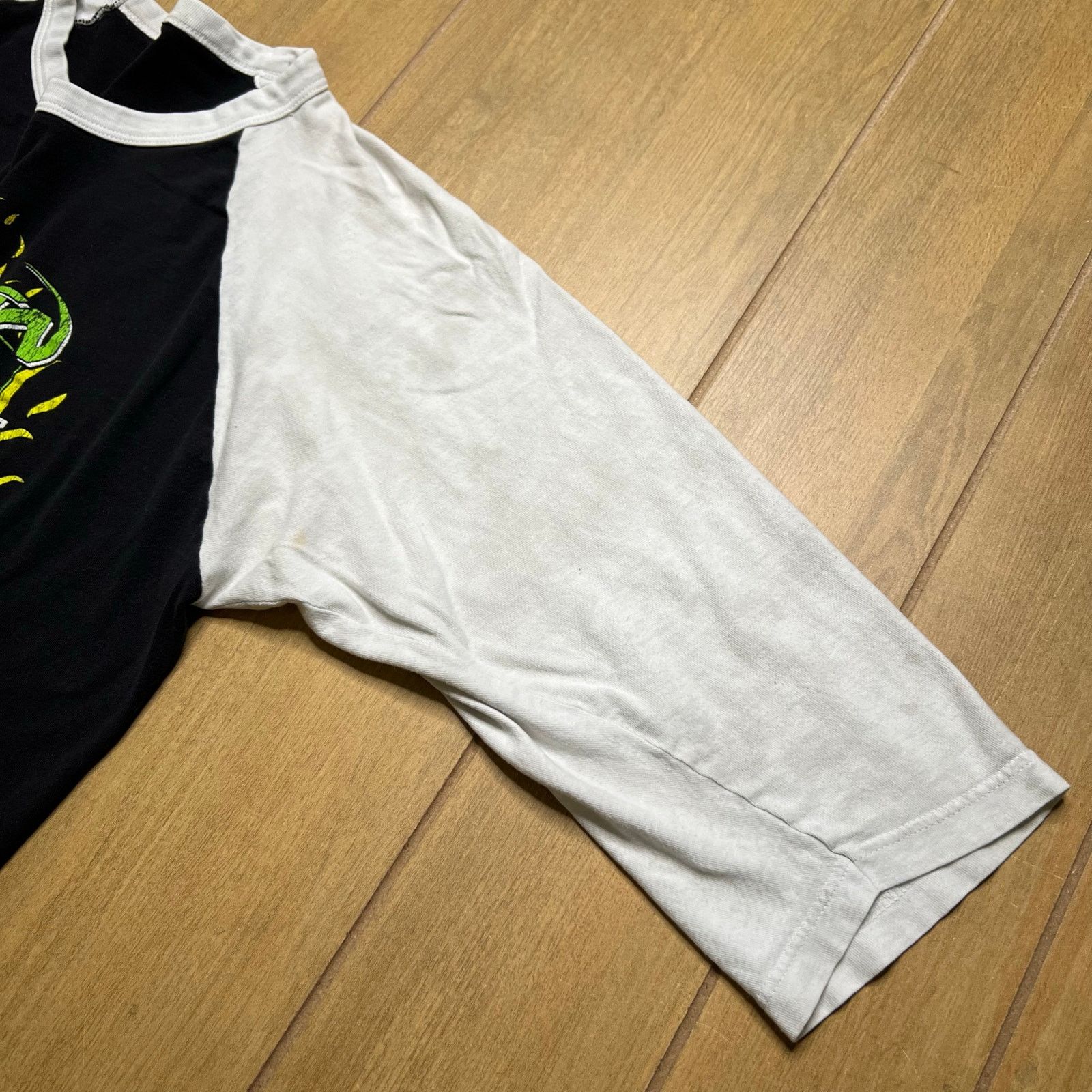 Vintage Poison Tour 2018 Raglan Band T Shirt 3/4 Sleeve Rock L/M Size US L / EU 52-54 / 3 - 4 Thumbnail