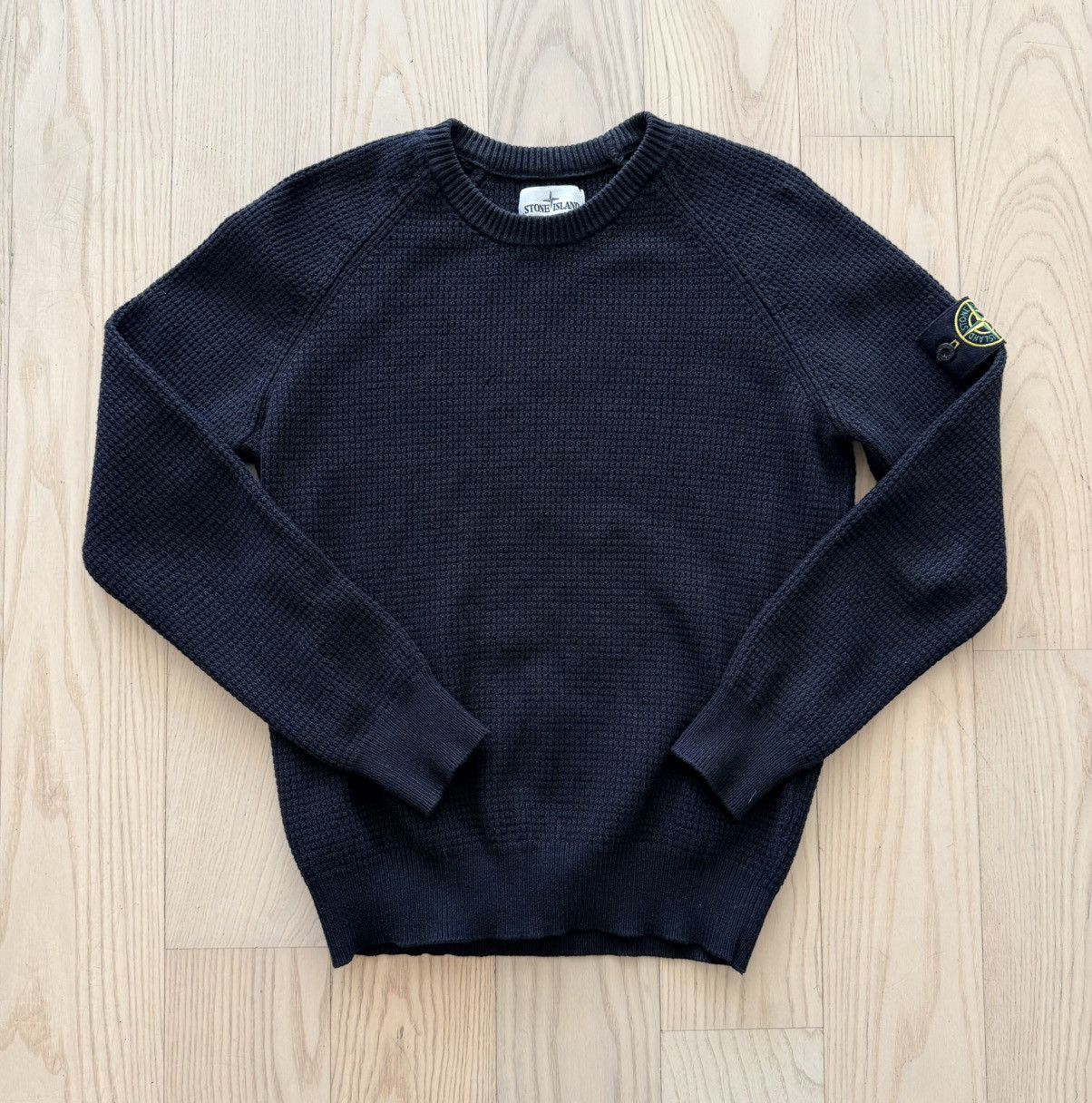 Stone Island Stone Island Thicker Waffle Knit Sweater size M Size US M / EU 48-50 / 2 - 1 Thumbnail