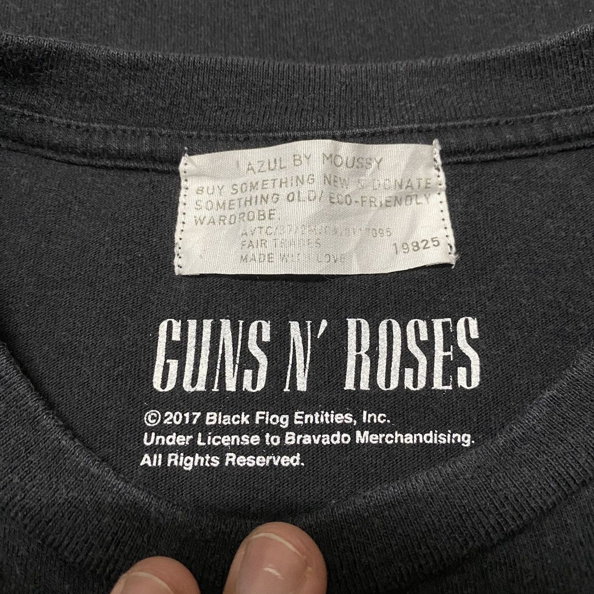 Band Tees × MOUSSY Gun N Roses Azul by Moussy Band T Shirt Size US XS / EU 42 / 0 - 3 Thumbnail