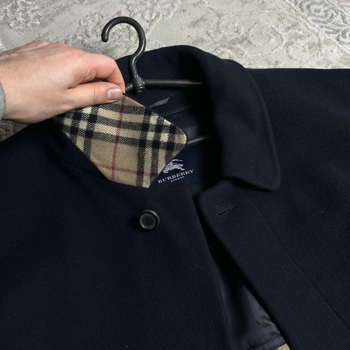 Burberry Authentic Burberry Cashmere Wool Coat Size US XXL / EU 58 / 5 - 9 Thumbnail