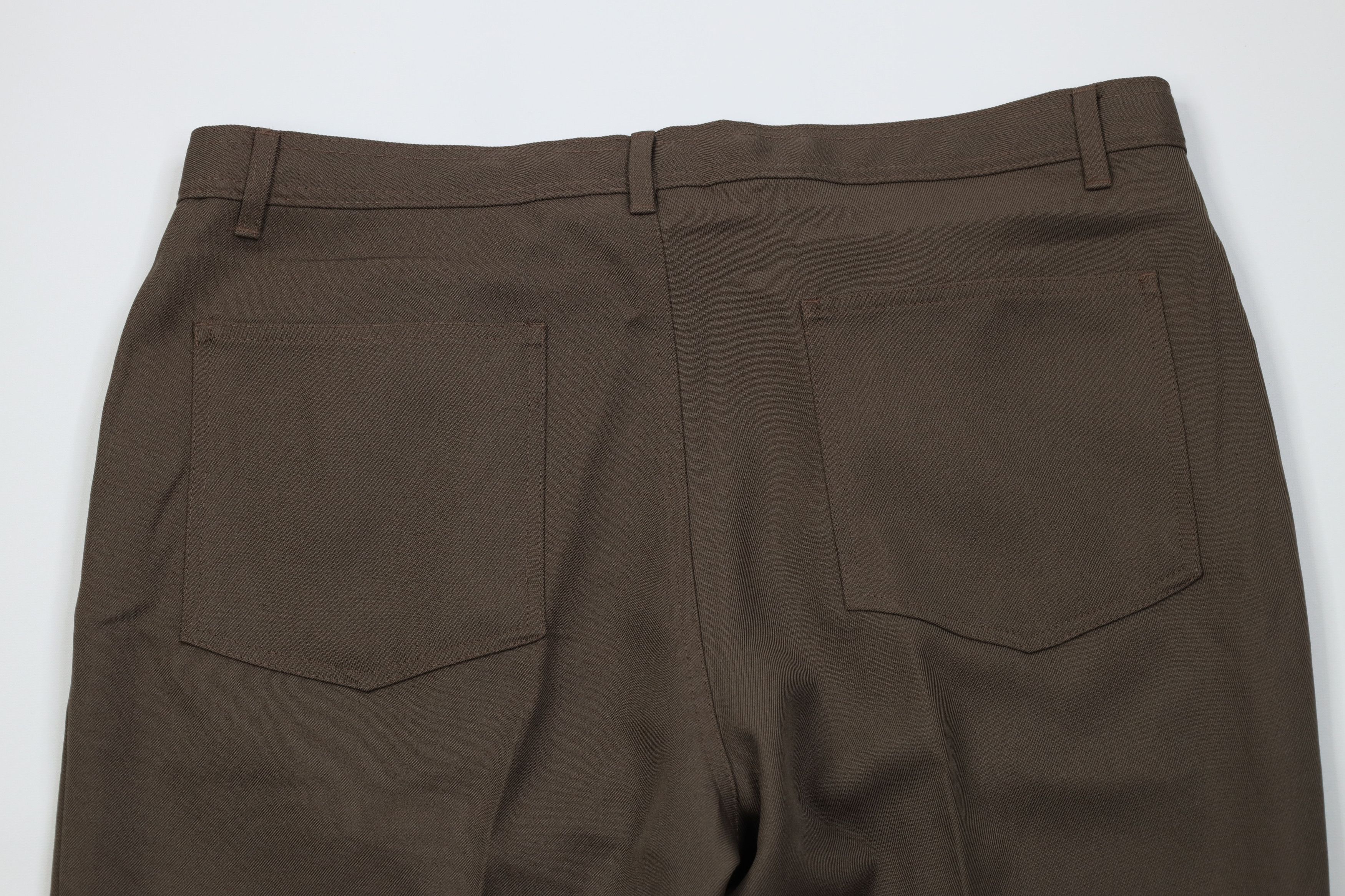 Vintage Vintage 90s Streetwear Flared Wide Leg Chino Pants Brown Size US 38 / EU 54 - 9 Thumbnail