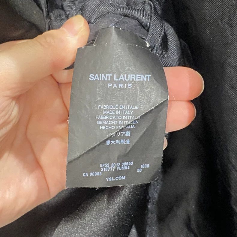 Saint Laurent Paris Saint Laurent Black Blazer Jacket- Size US L / EU 52-54 / 3 - 4 Thumbnail