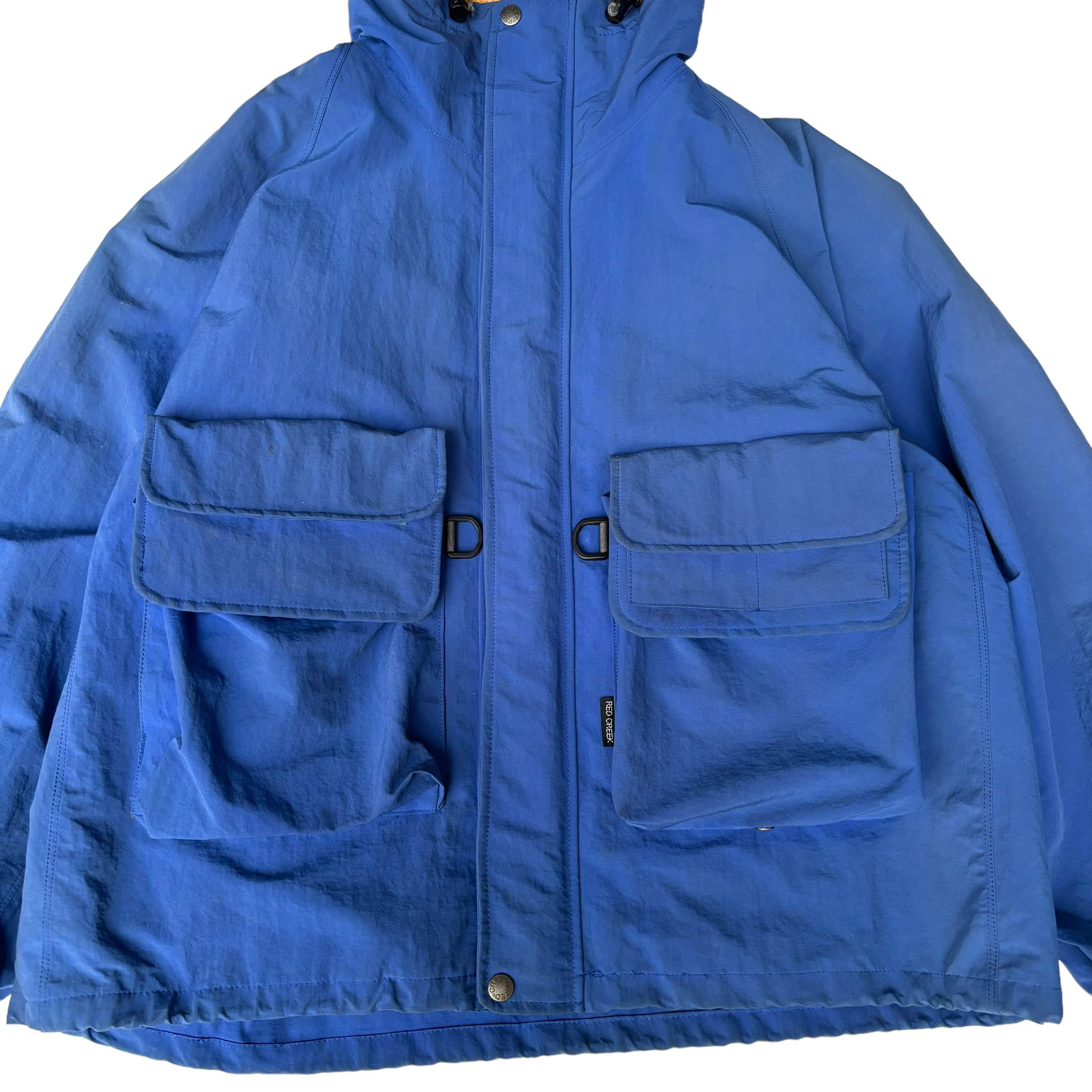 Japanese Brand Vintage Red Creek Multi Pocket Fishing Jacket Size US L / EU 52-54 / 3 - 4 Thumbnail