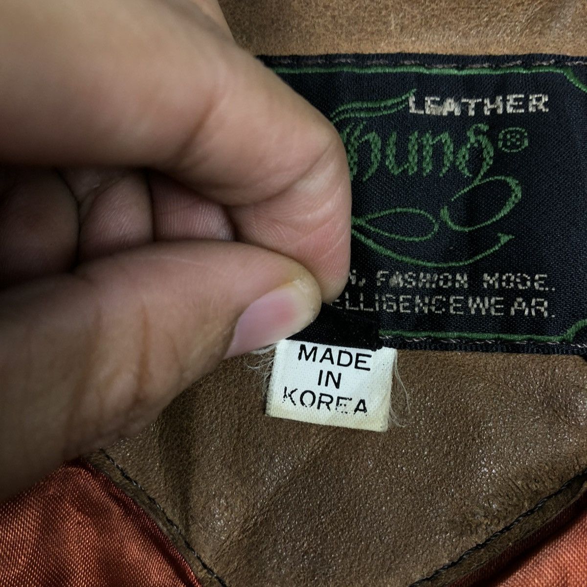 Japanese Brand 🔥VINTAGE LEATHER JACKET BOMBER SIN THUNG ISSEY MIYAKE Size US M / EU 48-50 / 2 - 20 Thumbnail
