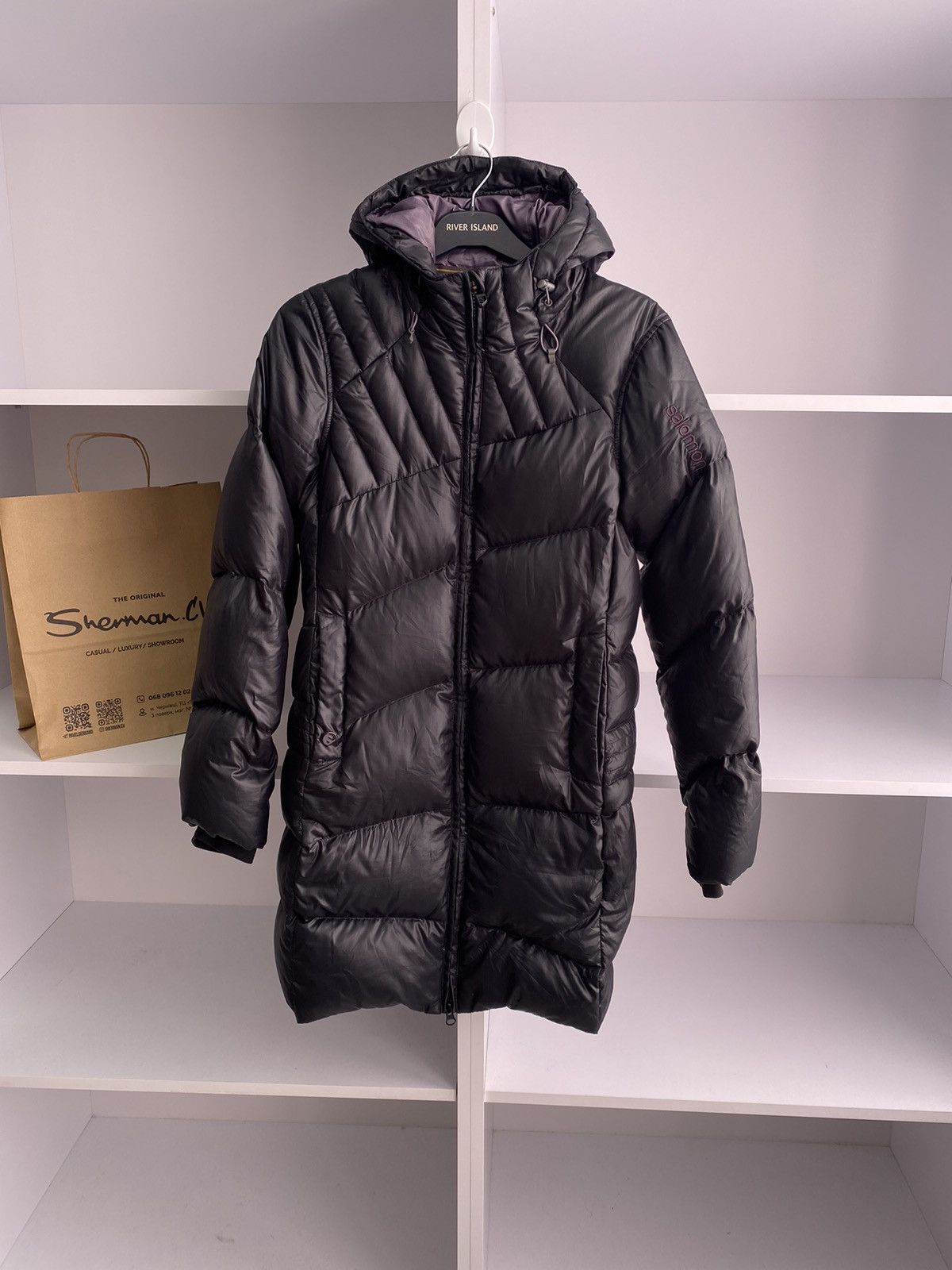 Salomon × Vintage Vintage Salomon Women’s outdoor Coat Jacket Size S / US 4 / IT 40 - 3 Thumbnail