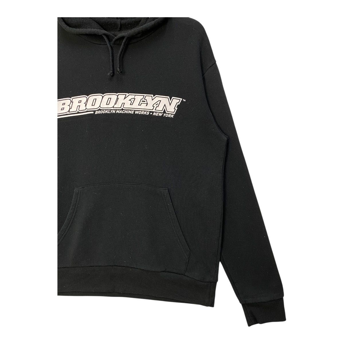 Brooklyn Industries Brooklyn Machine Works New York Hoodie Light Cotton Spellout Size US L / EU 52-54 / 3 - 3 Thumbnail