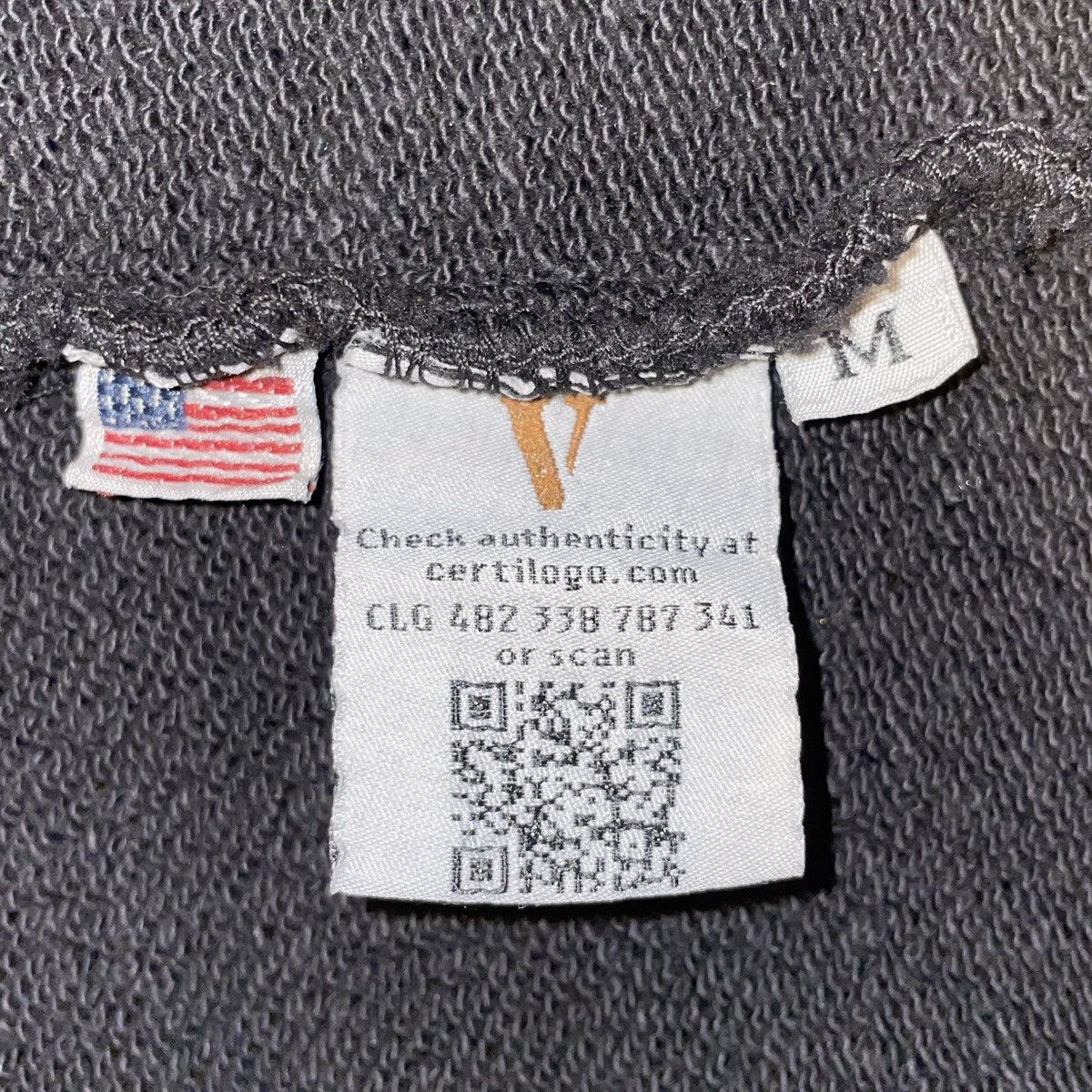 Vlone Vlone Rhinestone Staple Hoodie Black Size Medium Size US M / EU 48-50 / 2 - 7 Thumbnail
