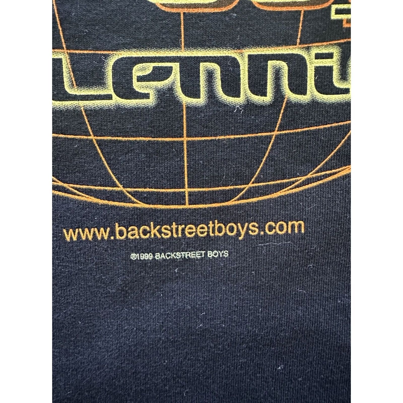 Vintage VINTAGE 90s Backstreet Boys Millennium Promo Shirt M Black Short Sleeve Crew Neck Graphic Print Winterland Men Size US M / EU 48-50 / 2 - 5 Thumbnail
