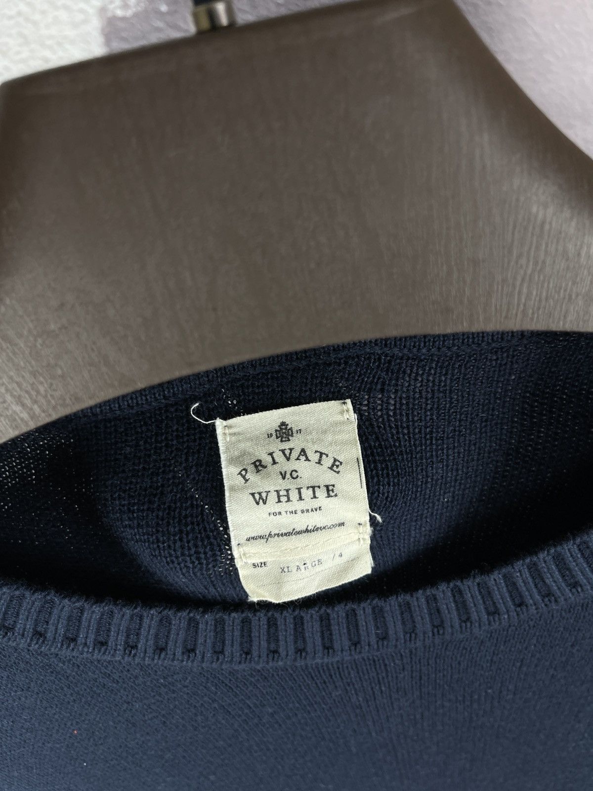 Private White V.C. Private White V.C. Cotton cashmere sweater made in England Size US XL / EU 56 / 4 - 8 Thumbnail