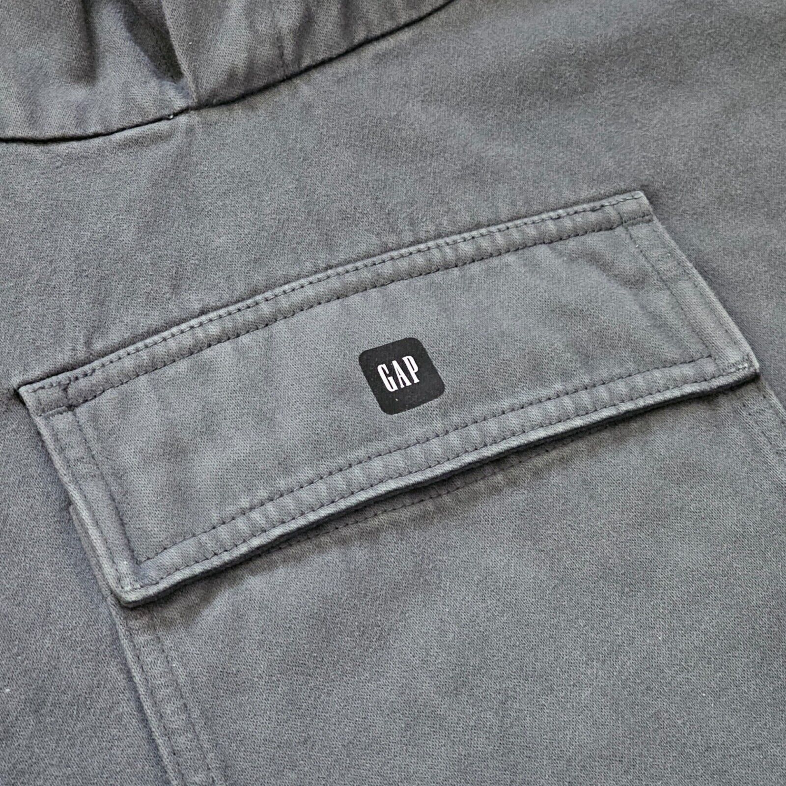Balenciaga × Gap × Yeezy 12 Sateen Hoodie - Cotton - Dark Green - Large Size US L / EU 52-54 / 3 - 2 Thumbnail