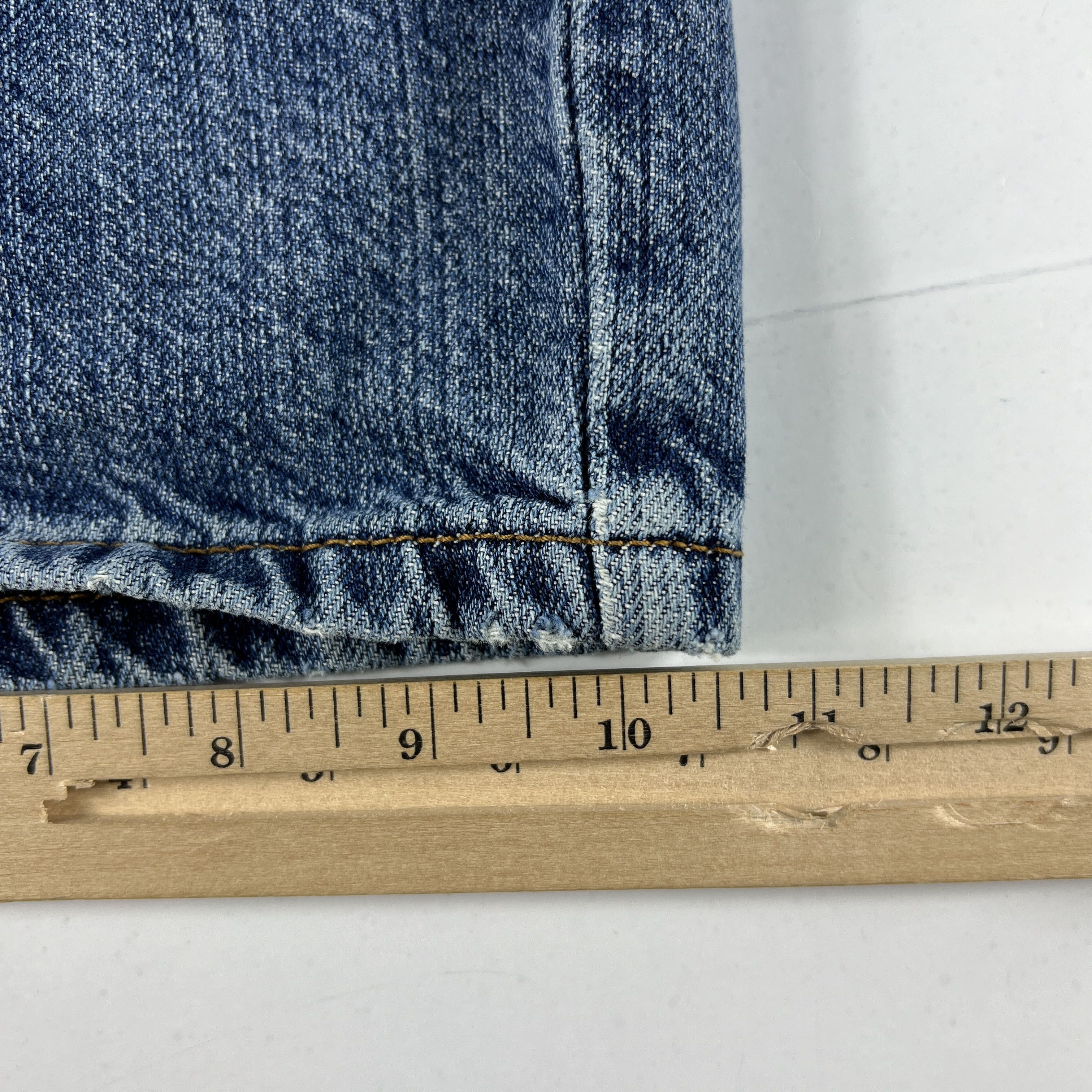 Levi's × Vintage VTG Levi's Jean Shorts 505 Cut Off Distressed Denim Jorts Size US 36 / EU 52 - 14 Thumbnail