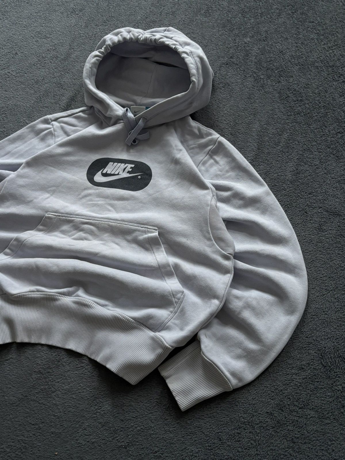 Nike 90s Nike Vintage Oversized Big Logo Retro Hoodie Y2K Rare Size US S / EU 44-46 / 1 - 3 Thumbnail