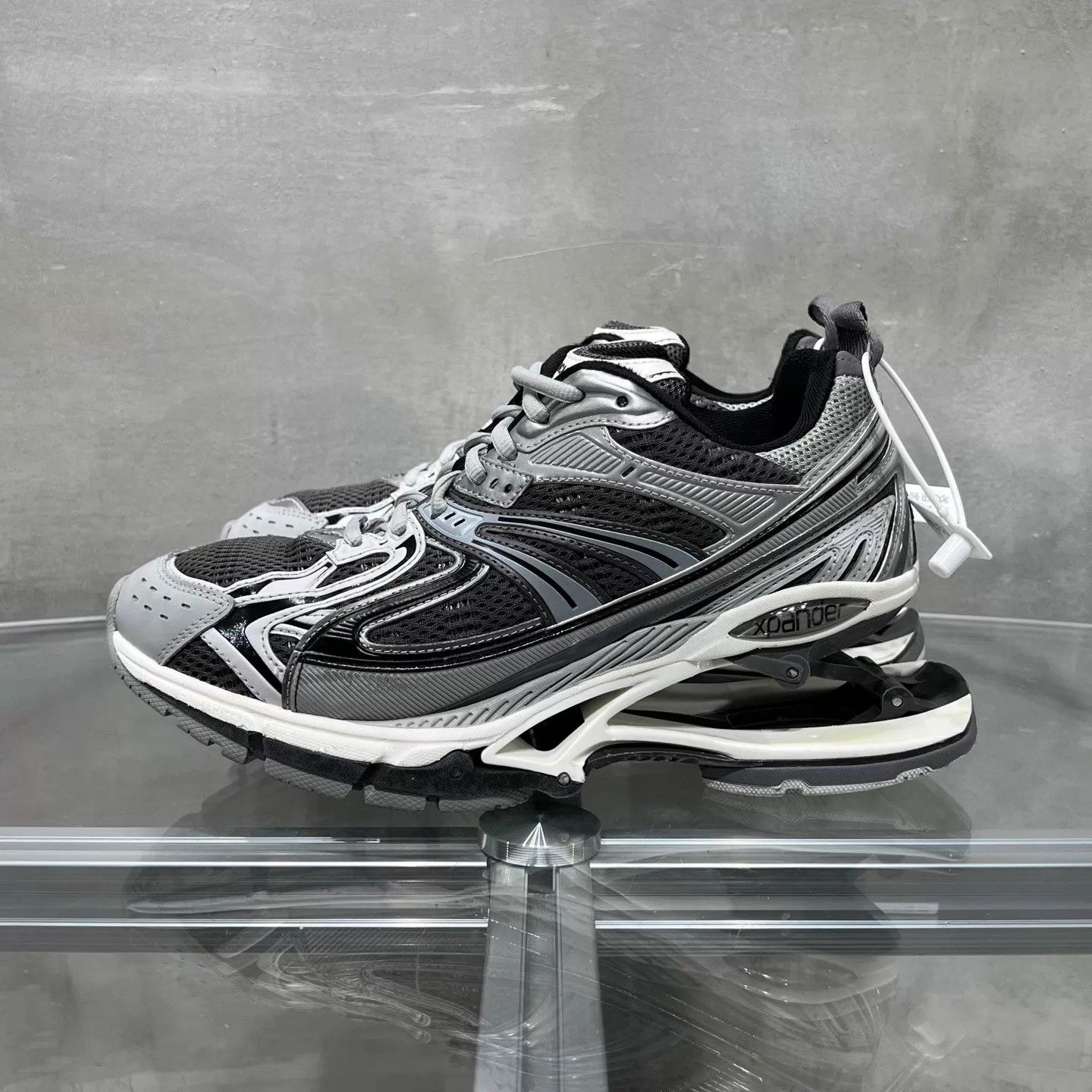 Balenciaga Balenciaga X-Pander Gray Mesh Sneaker 40 Size US 7 / EU 40 - 3 Thumbnail