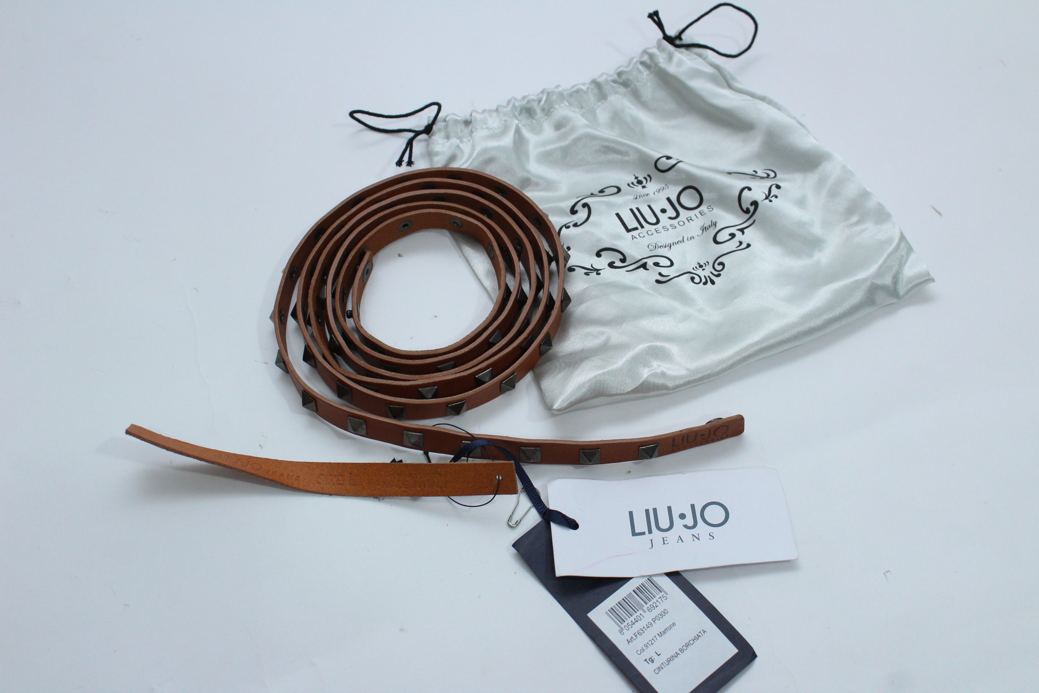 Liu Jo Liu Jo Leather Belt Size L Made In Italy New Authentic Size ONE SIZE - 1 Thumbnail